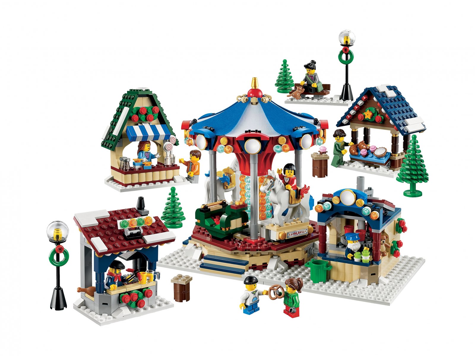 LEGO 10235 Targ w zimowej wiosce