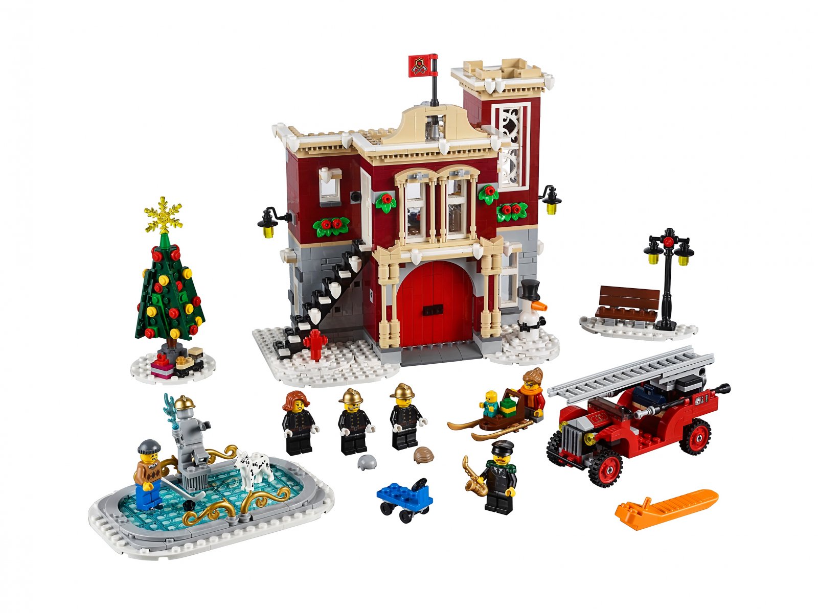 LEGO 10263 Remiza strażacka w zimowej wiosce