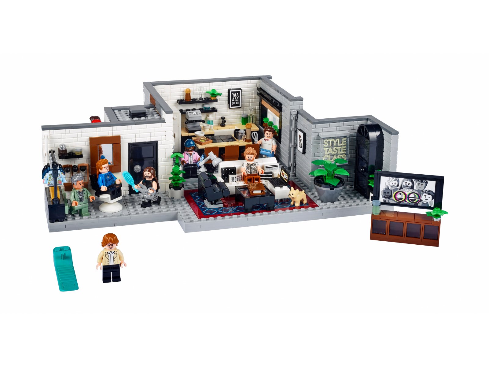 LEGO 10291 Queer Eye - Mieszkanie Fab Five