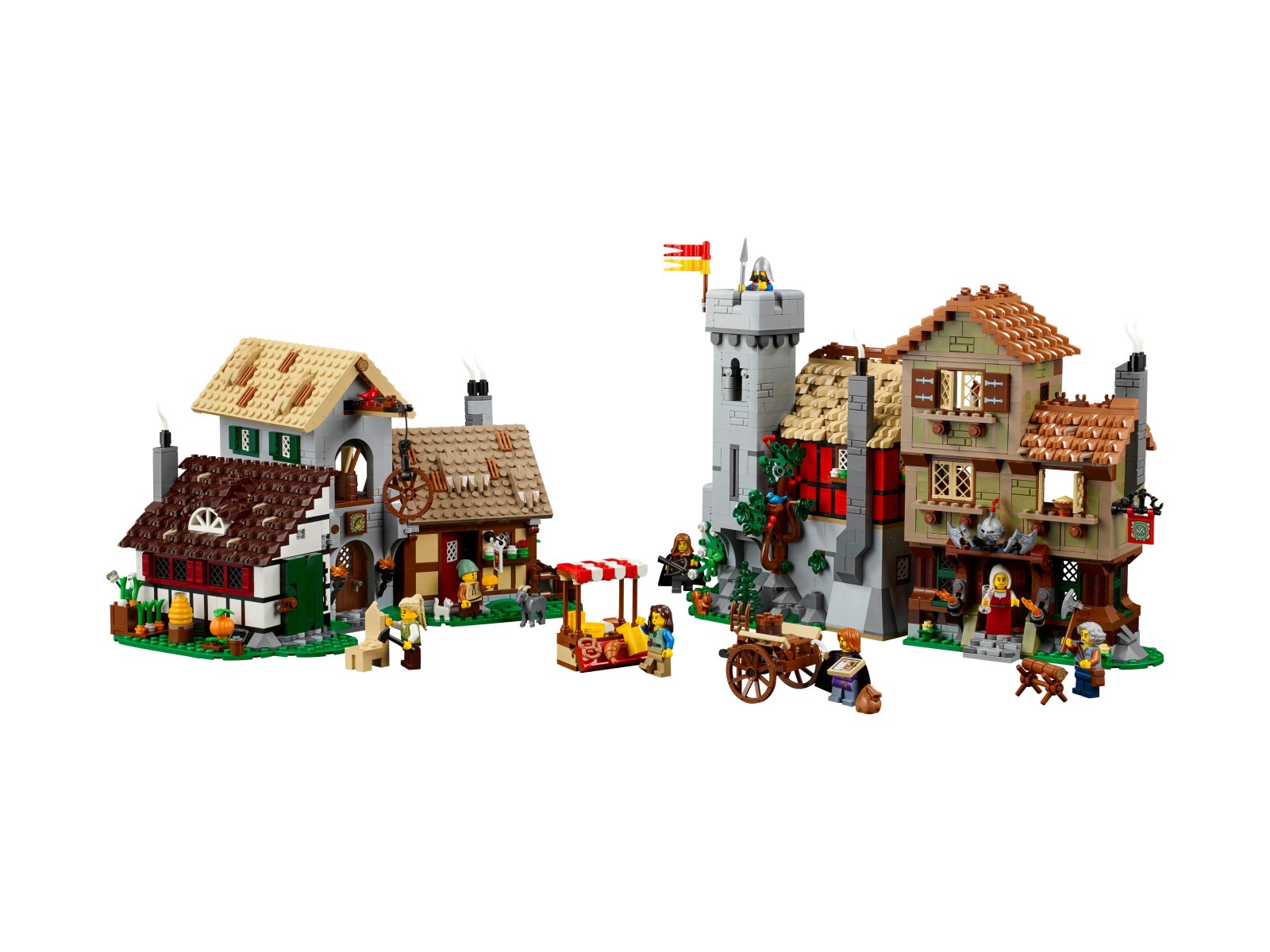 LEGO 10332 Icons Średniowieczny plac miejski