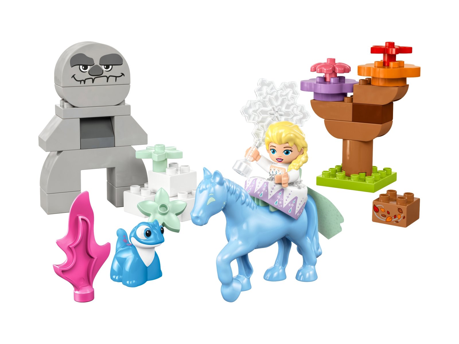LEGO 10418 Duplo Elza i Bruni w Zaczarowanym Lesie