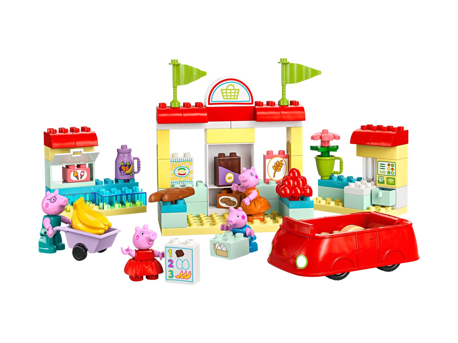 LEGO 10434 Duplo Peppa i supermarket