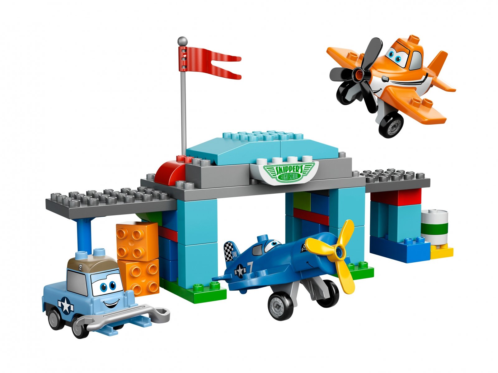 LEGO 10511 Samoloty, Szkoła latania Skippera