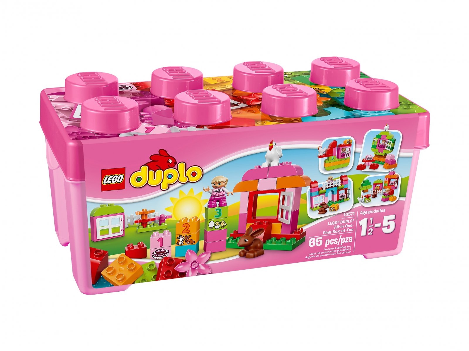 LEGO 10571 Zestaw z różowymi klockami