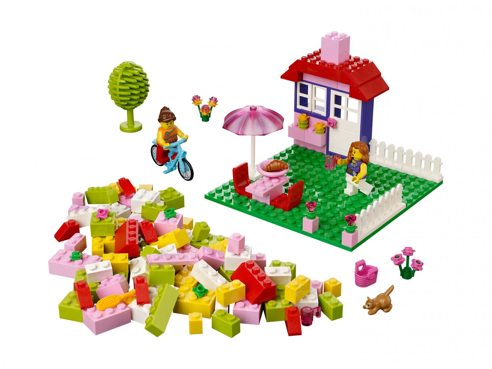 LEGO 10660 Różowa walizka