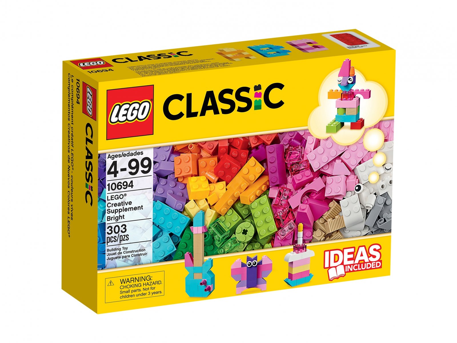 LEGO 10694 Kreatywne budowanie LEGO w jasnych kolorach