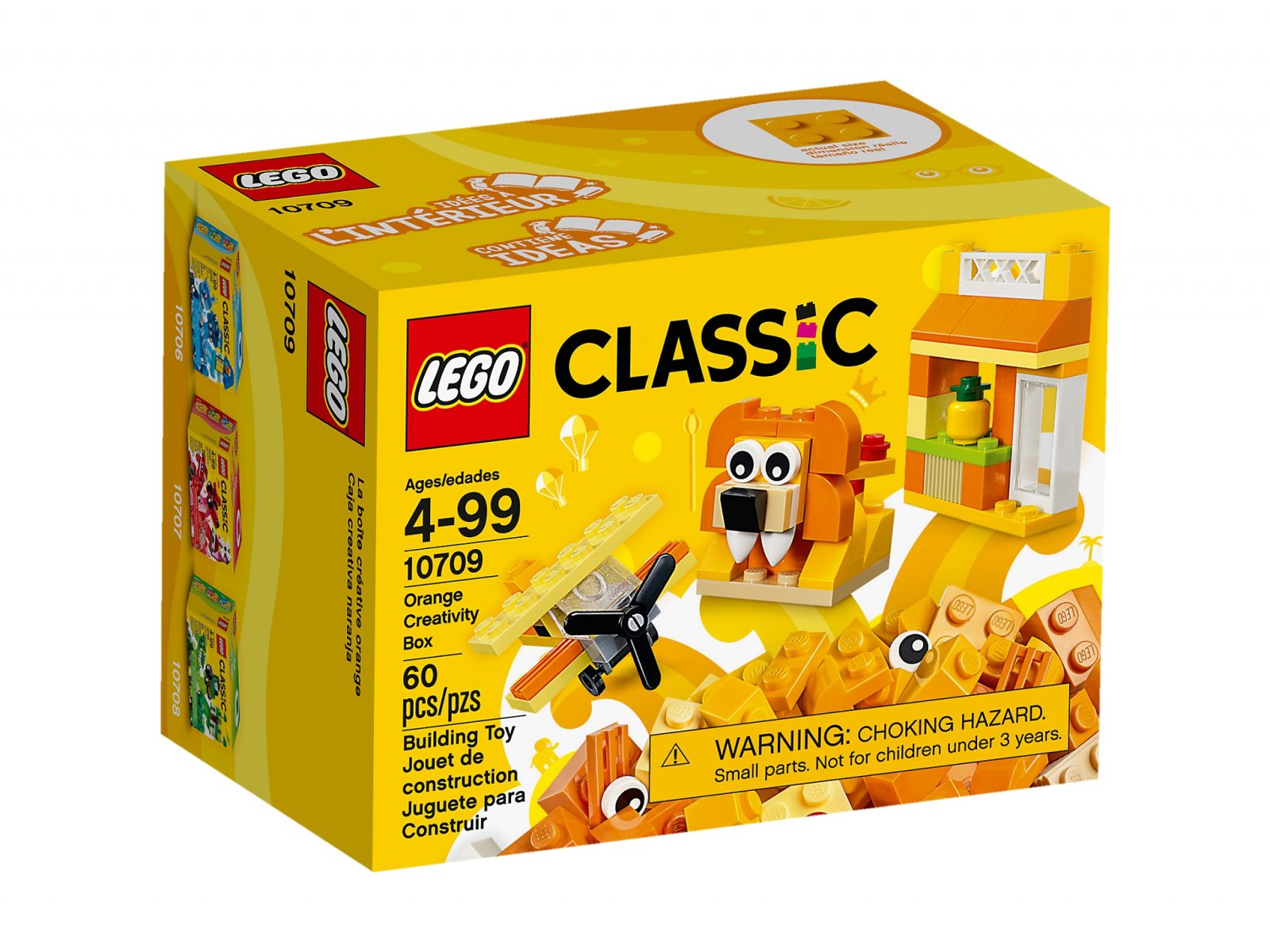 LEGO 10709 Pomarańczowy zestaw kreatywny