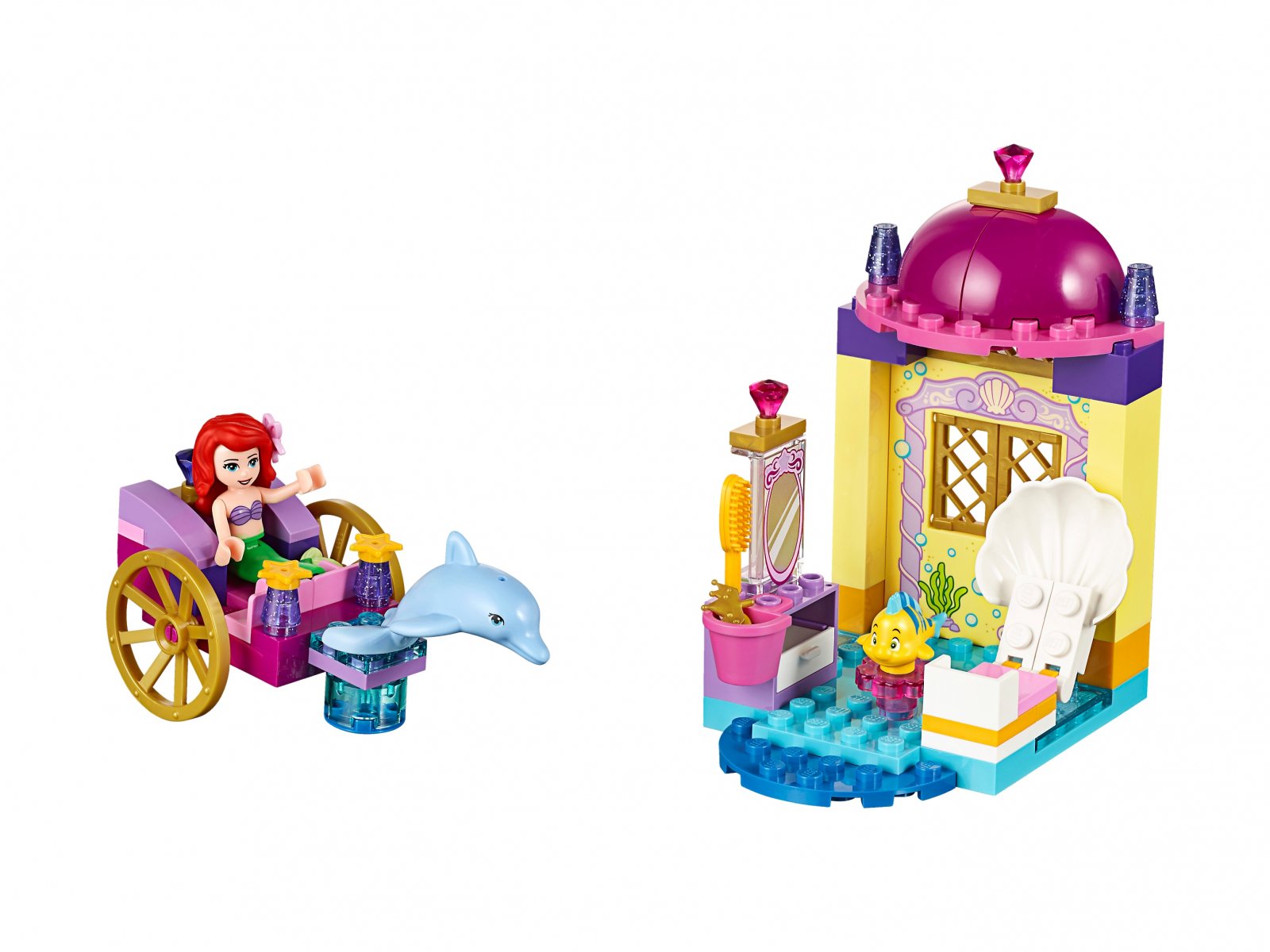 LEGO 10723 Disney Princess - kareta Arielki z delfinami