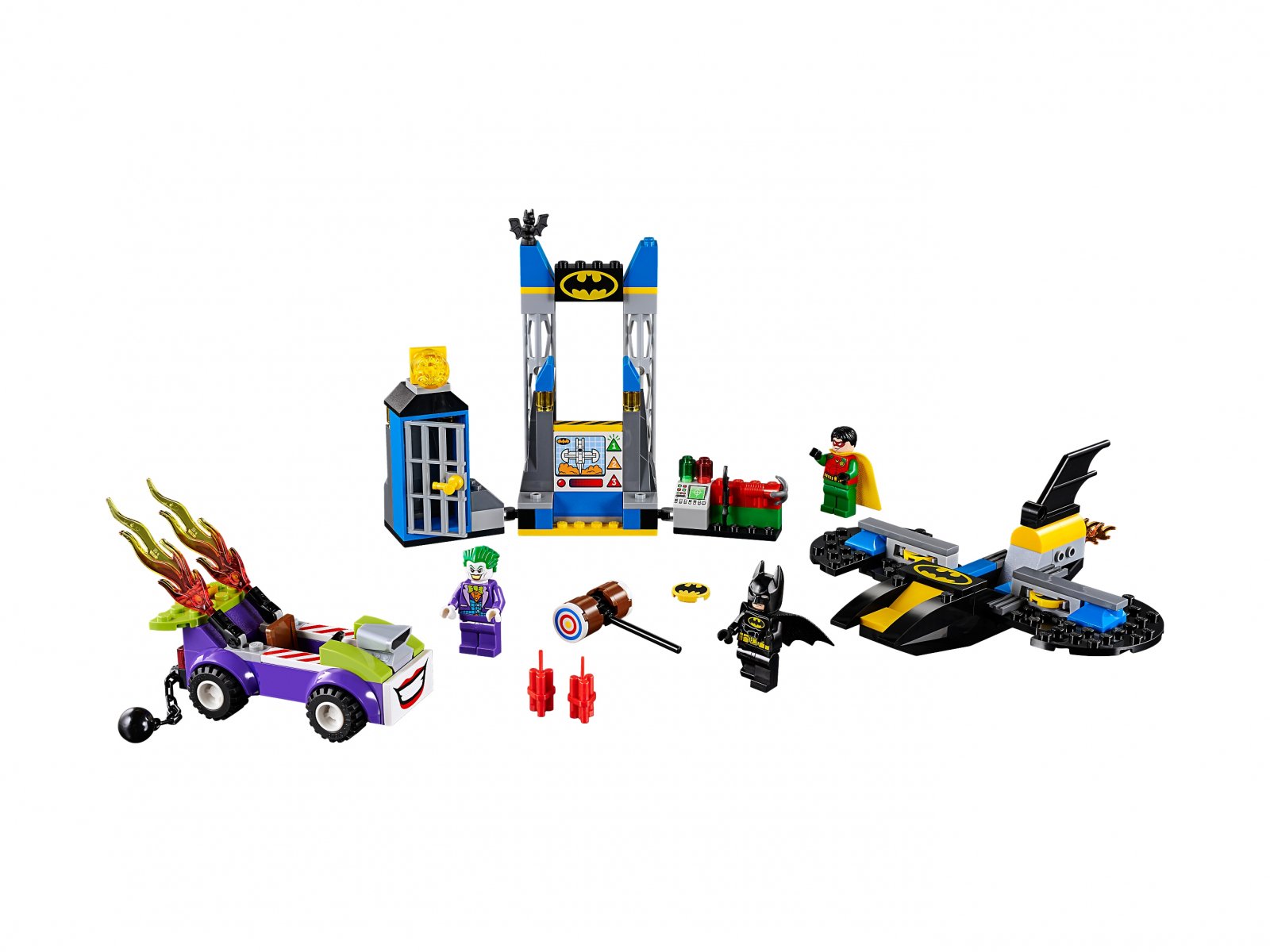 LEGO 10753 Atak Jokera na jaskinię Batmana