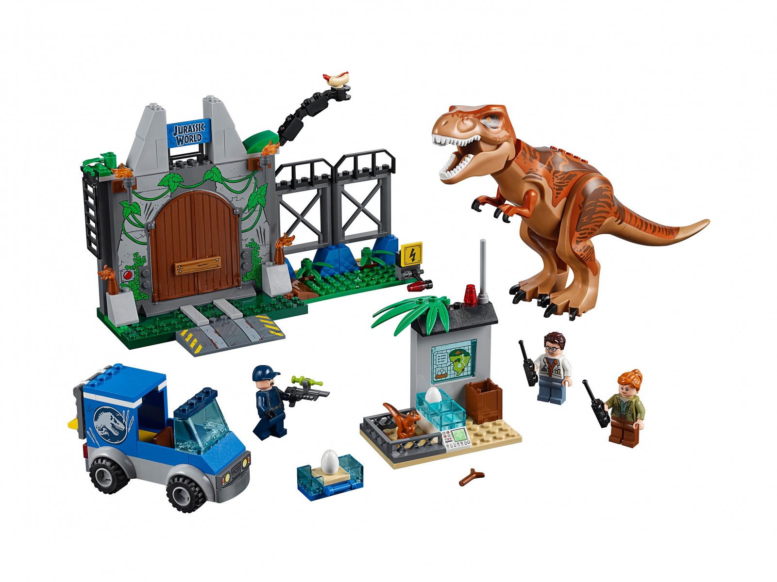 LEGO 10758 Jurassic World: T. rex na wolności