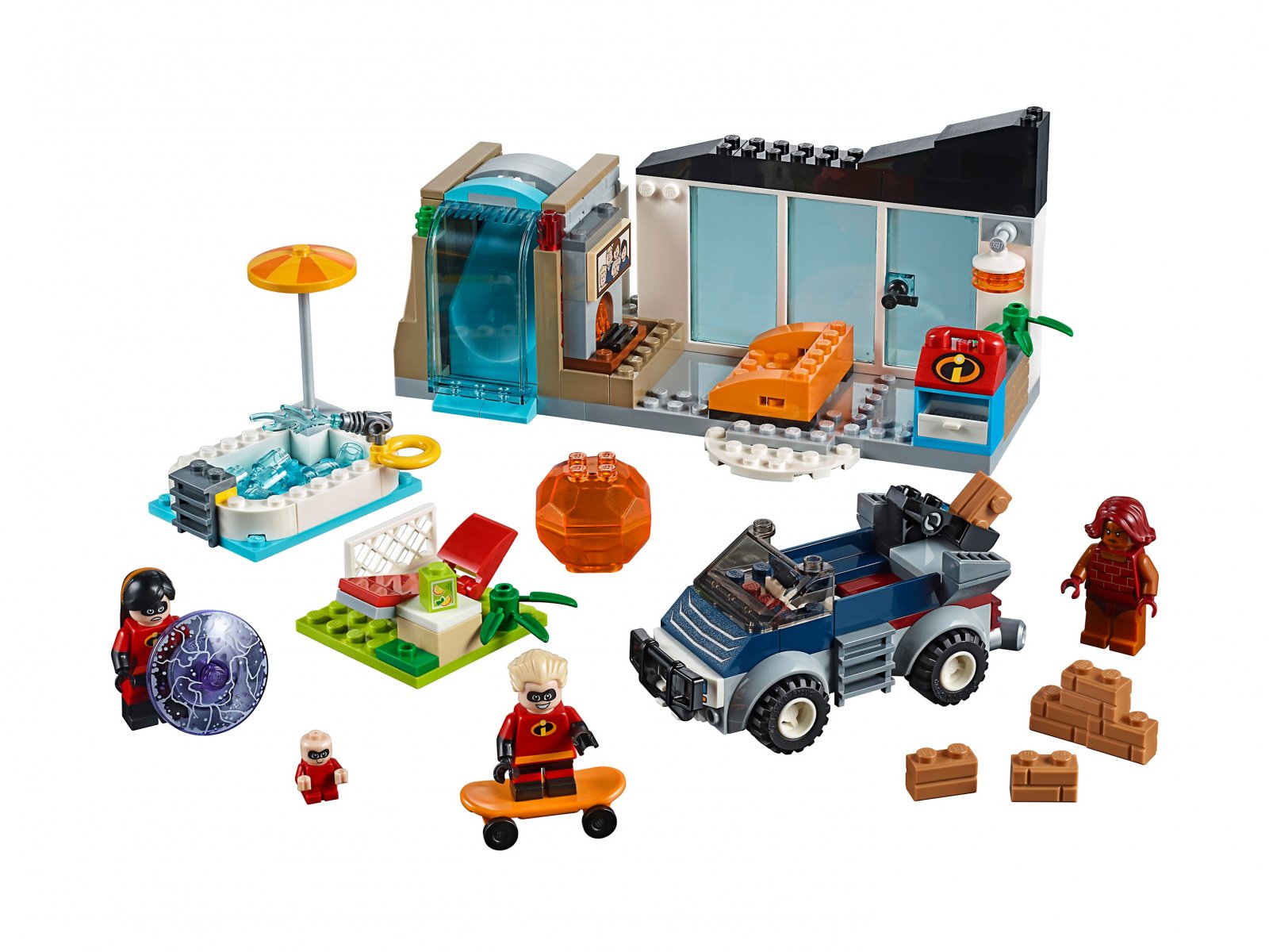 LEGO 10761 Incredibles 2: Wielka ucieczka z domu