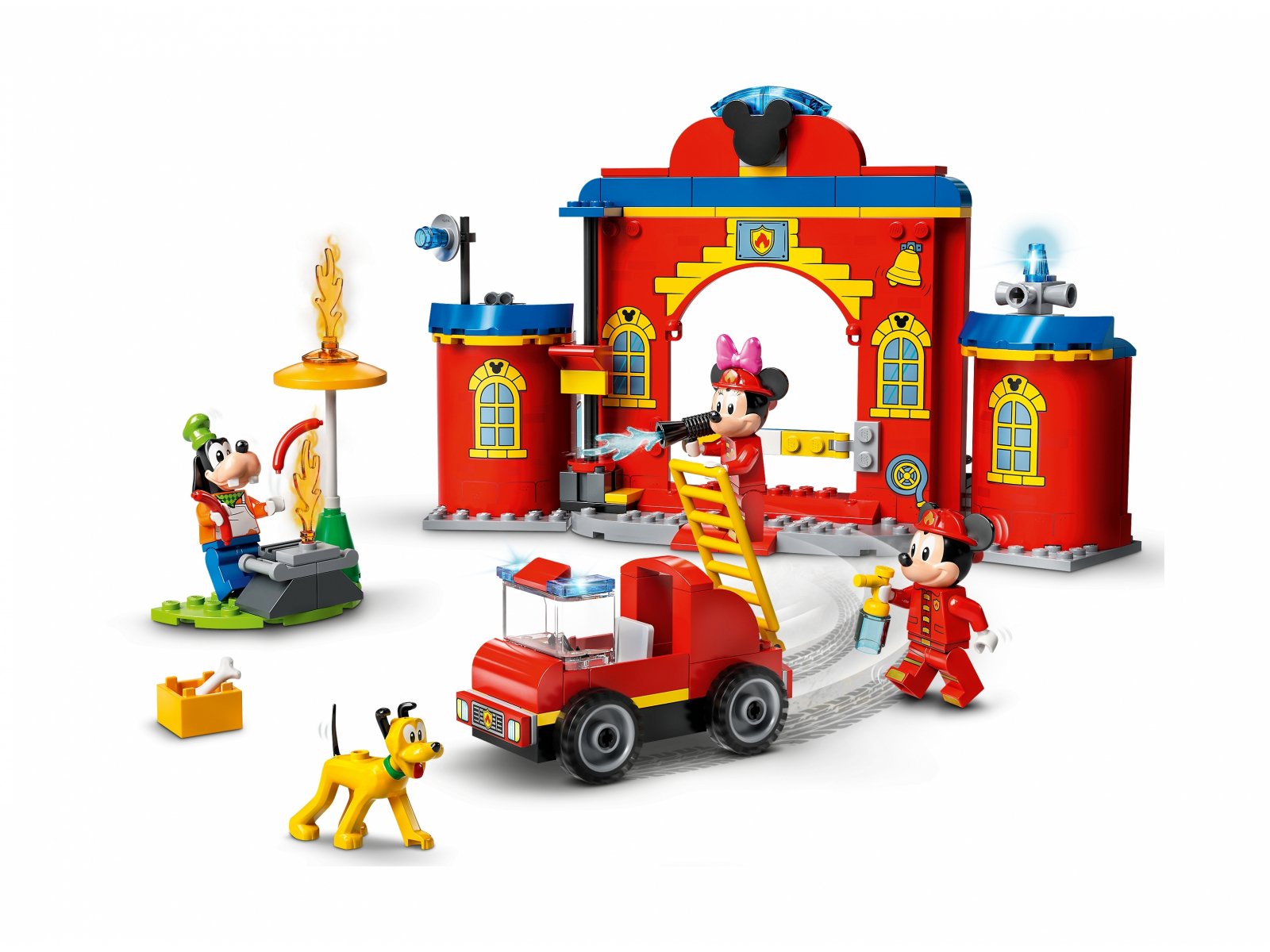 LEGO 10776 Remiza i wóz strażacki Myszki Miki i przyjaciół