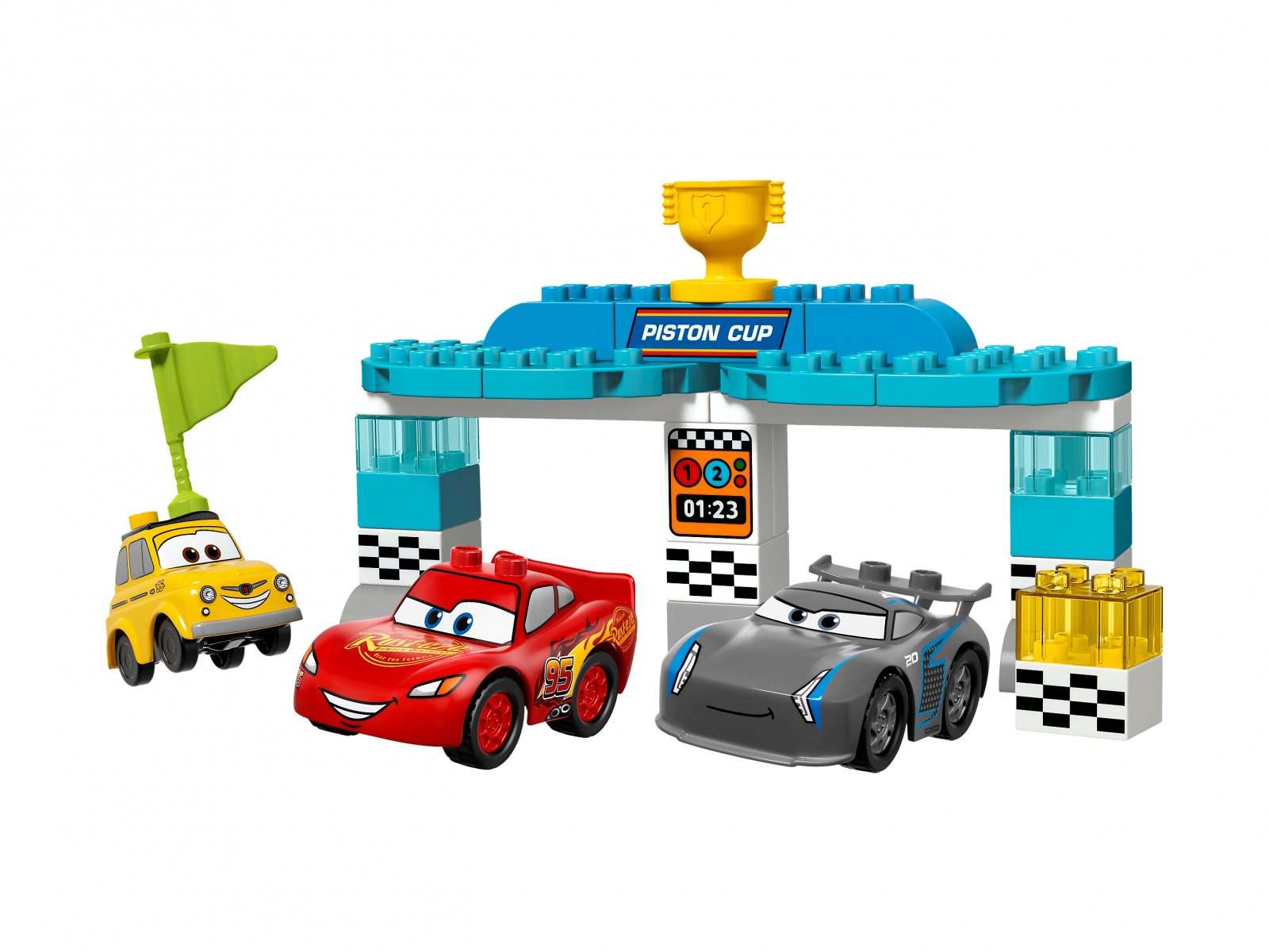 LEGO 10857 Auta 3 - Wyścig o Złoty Tłok