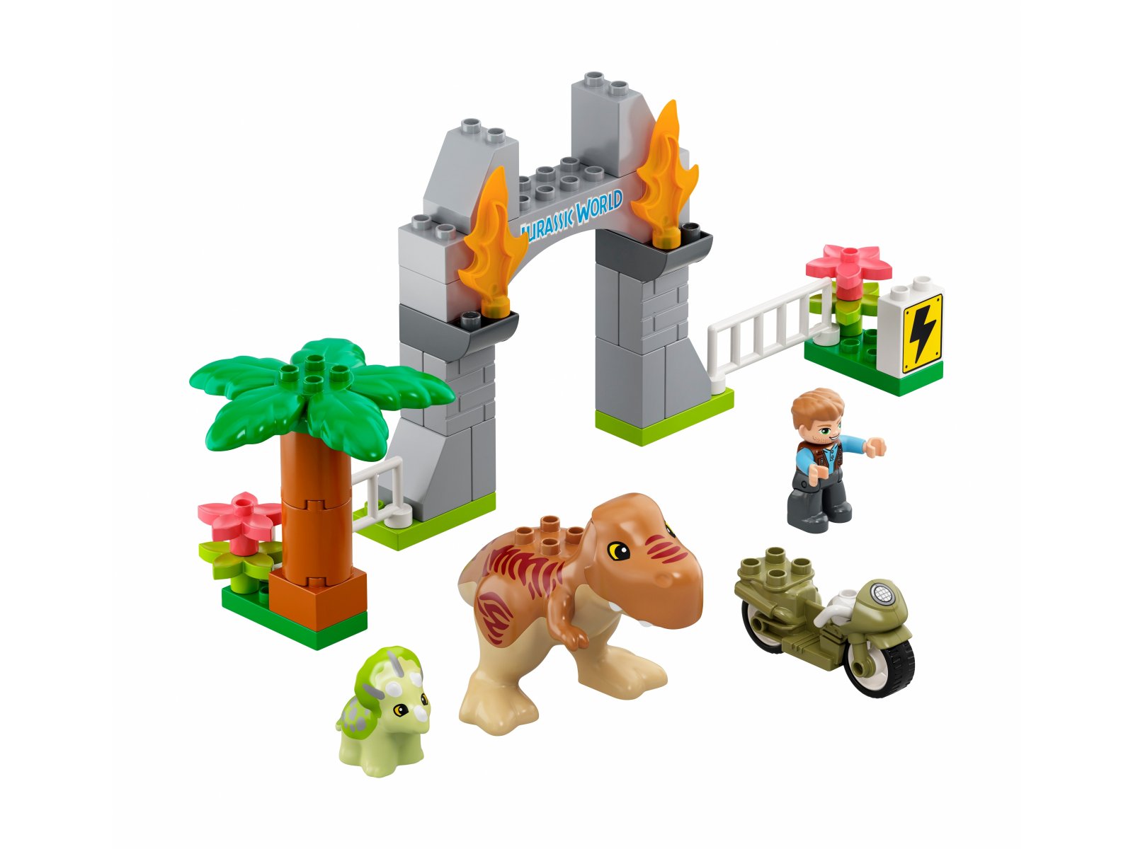 LEGO 10939 Ucieczka tyranozaura i triceratopsa