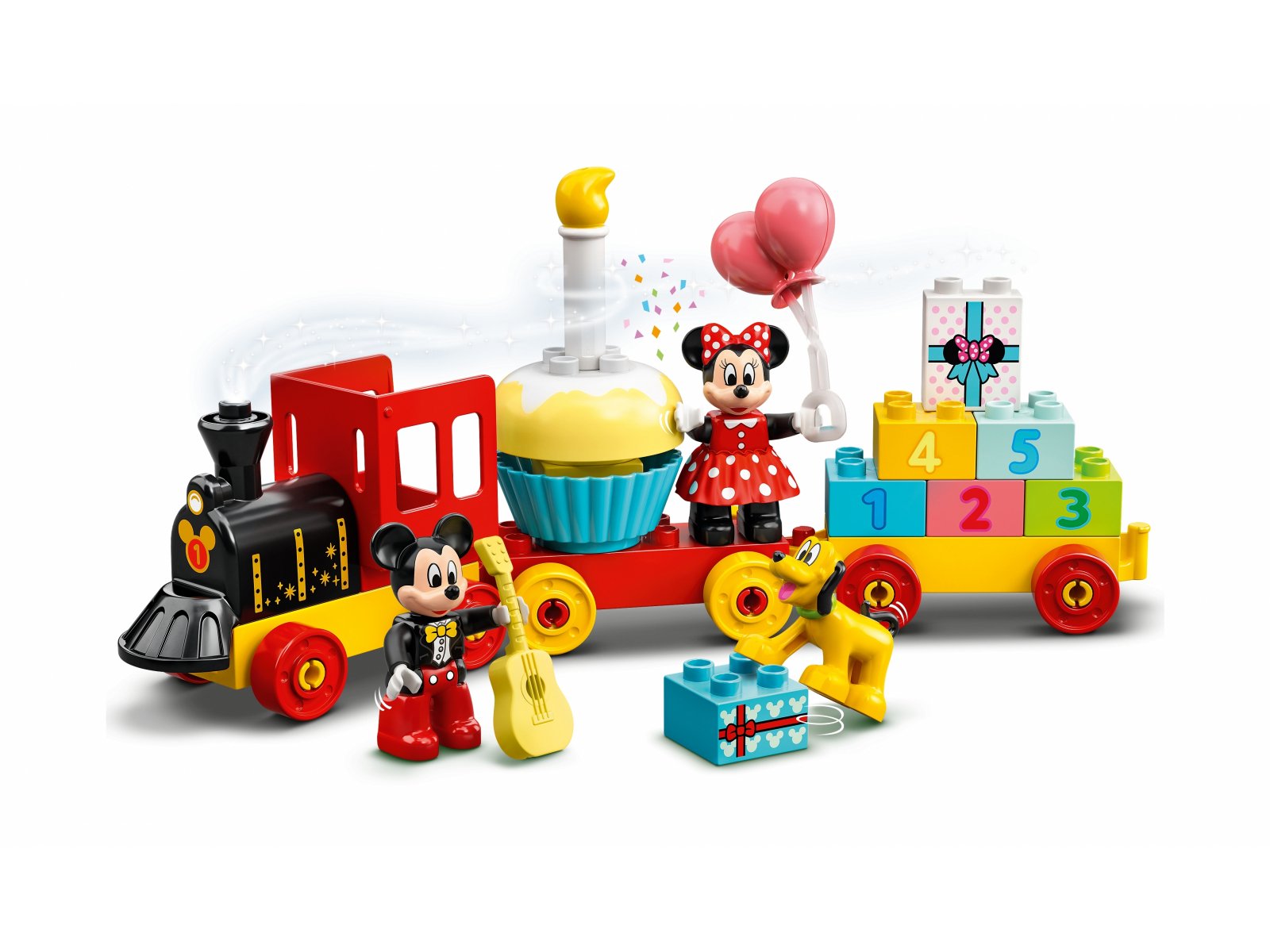 LEGO 10941 Urodzinowy pociąg myszek Miki i Minnie