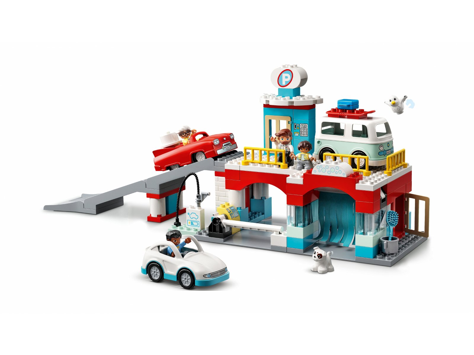 LEGO 10948 Parking piętrowy i myjnia samochodowa