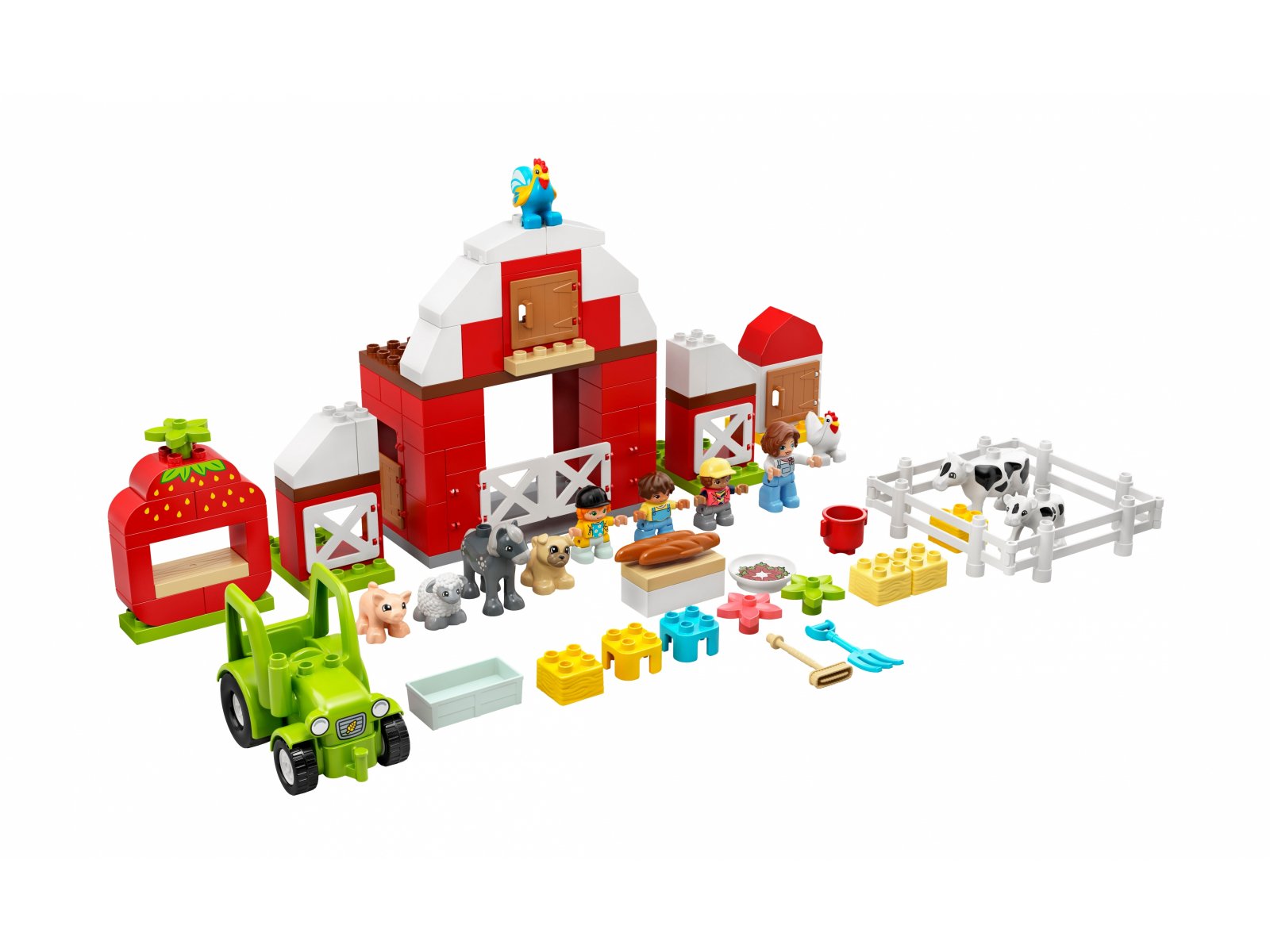 LEGO 10952 Stodoła, traktor i zwierzęta gospodarskie