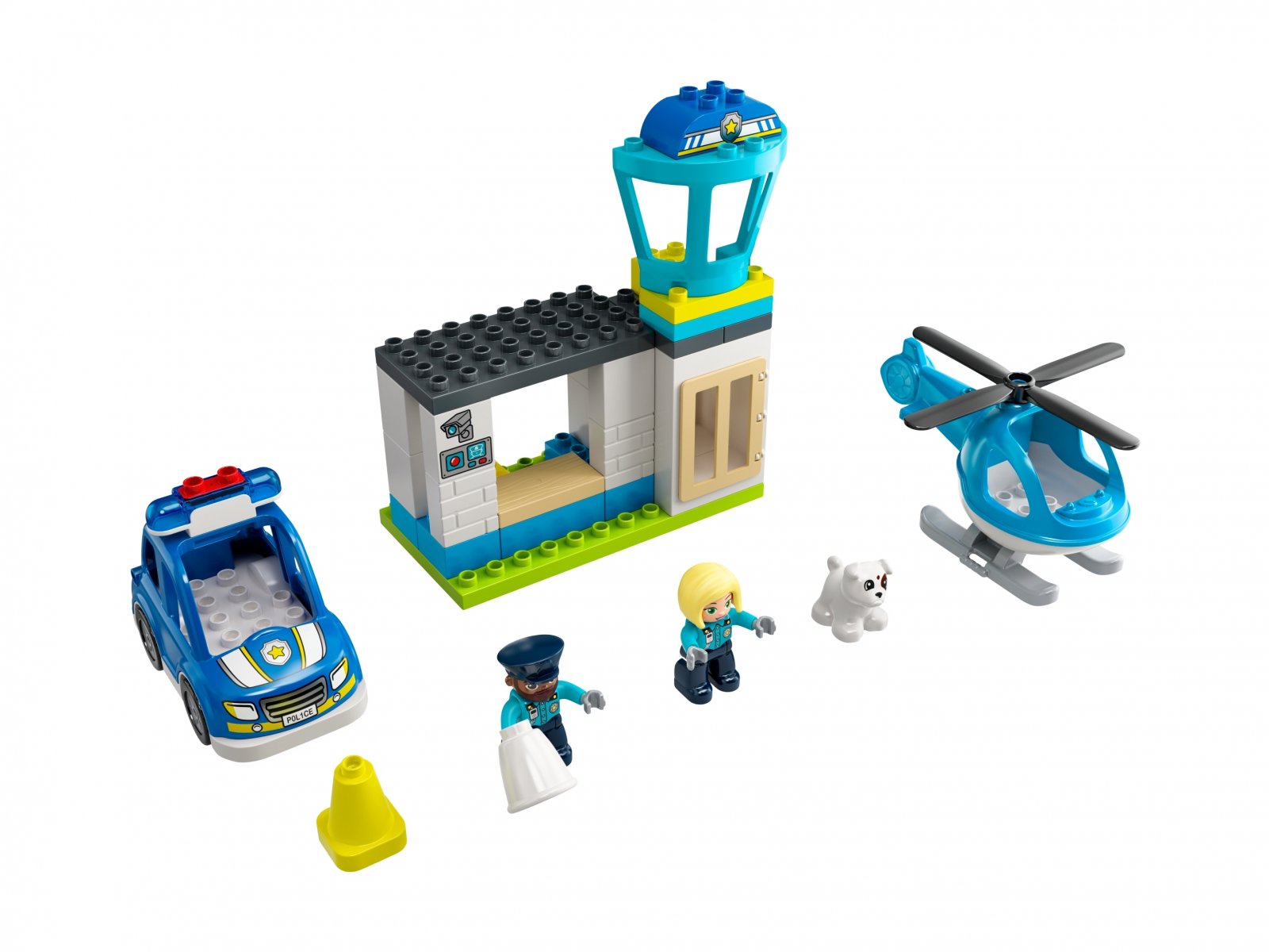 LEGO 10959 Posterunek policji i helikopter
