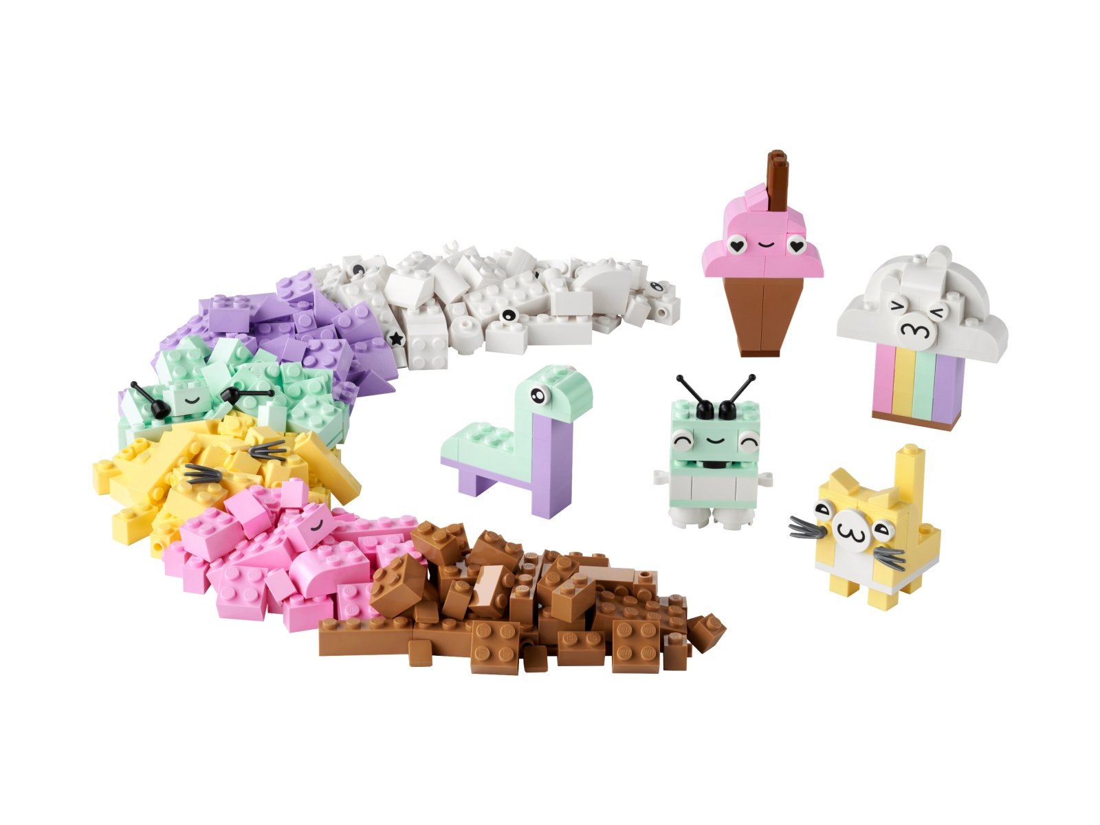 LEGO 11028 Kreatywna zabawa pastelowymi kolorami