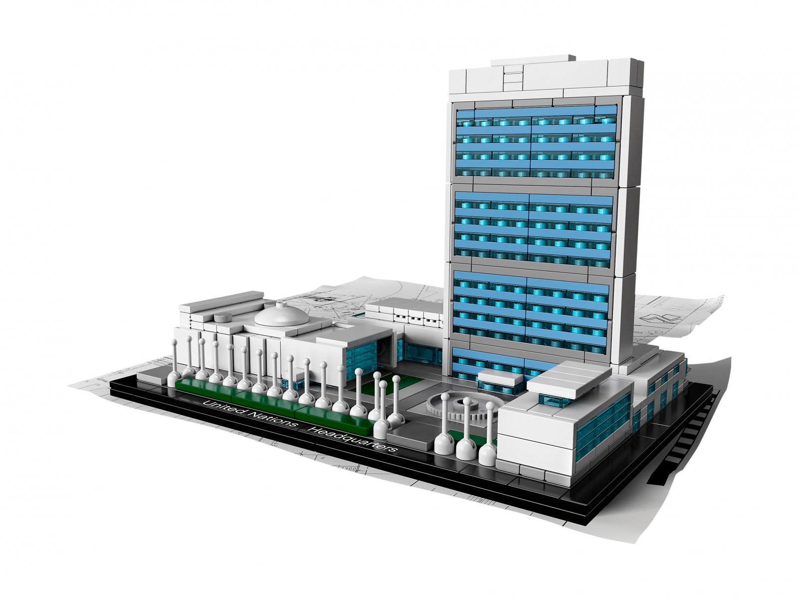 LEGO 21018 Kwatera główna ONZ