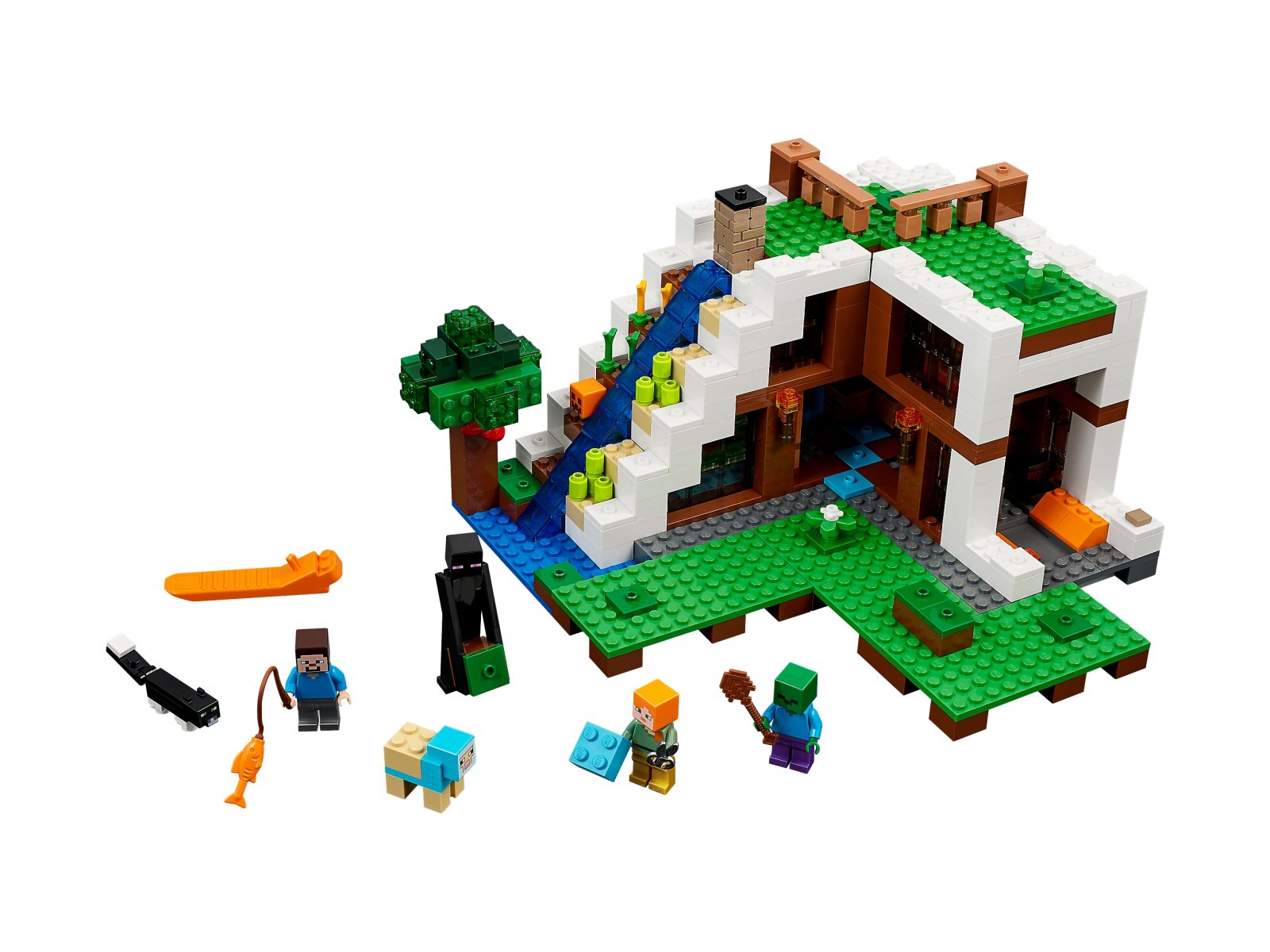 LEGO 21134 Baza pod wodospadem