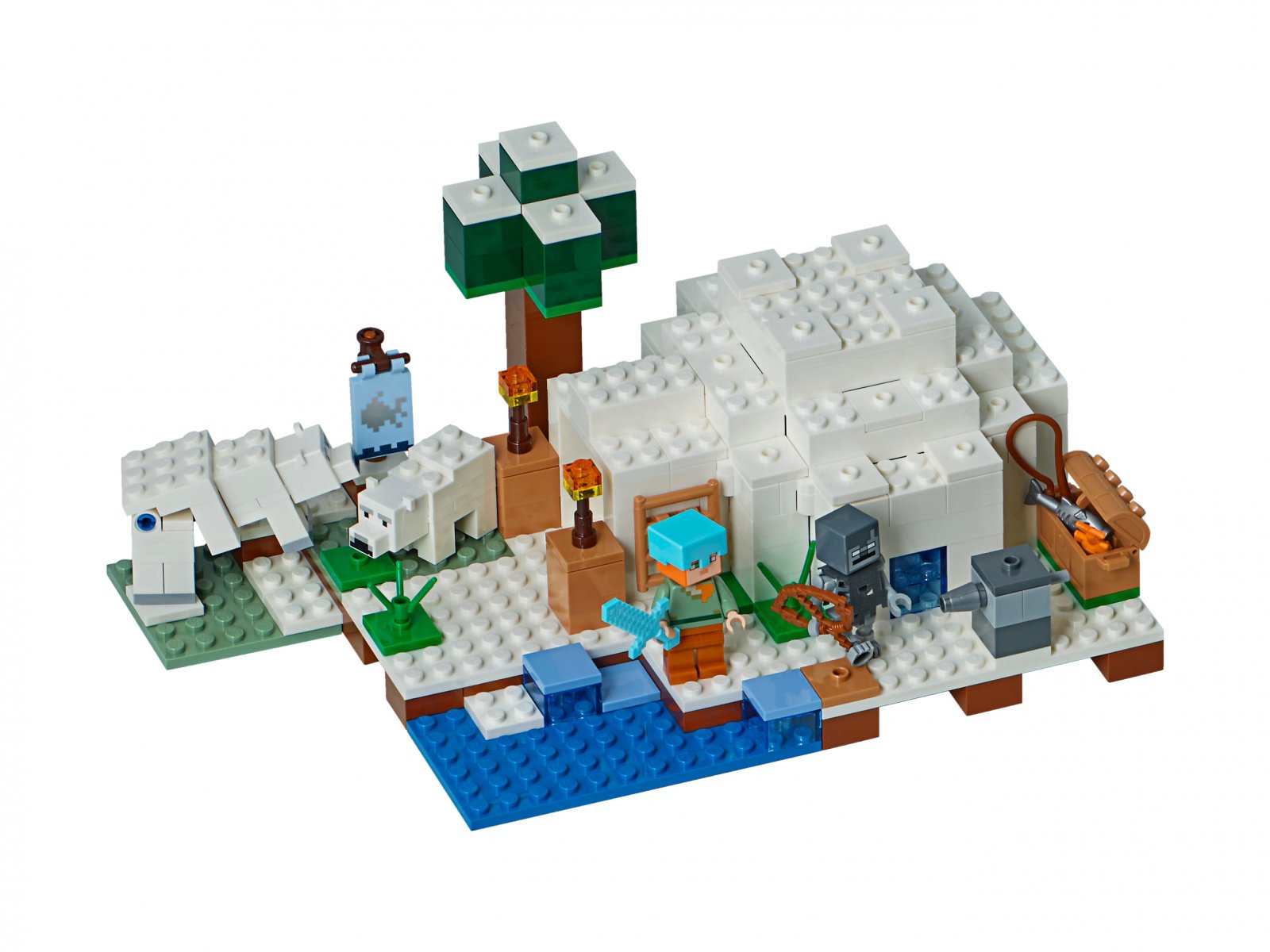 LEGO 21142 Igloo niedźwiedzia polarnego