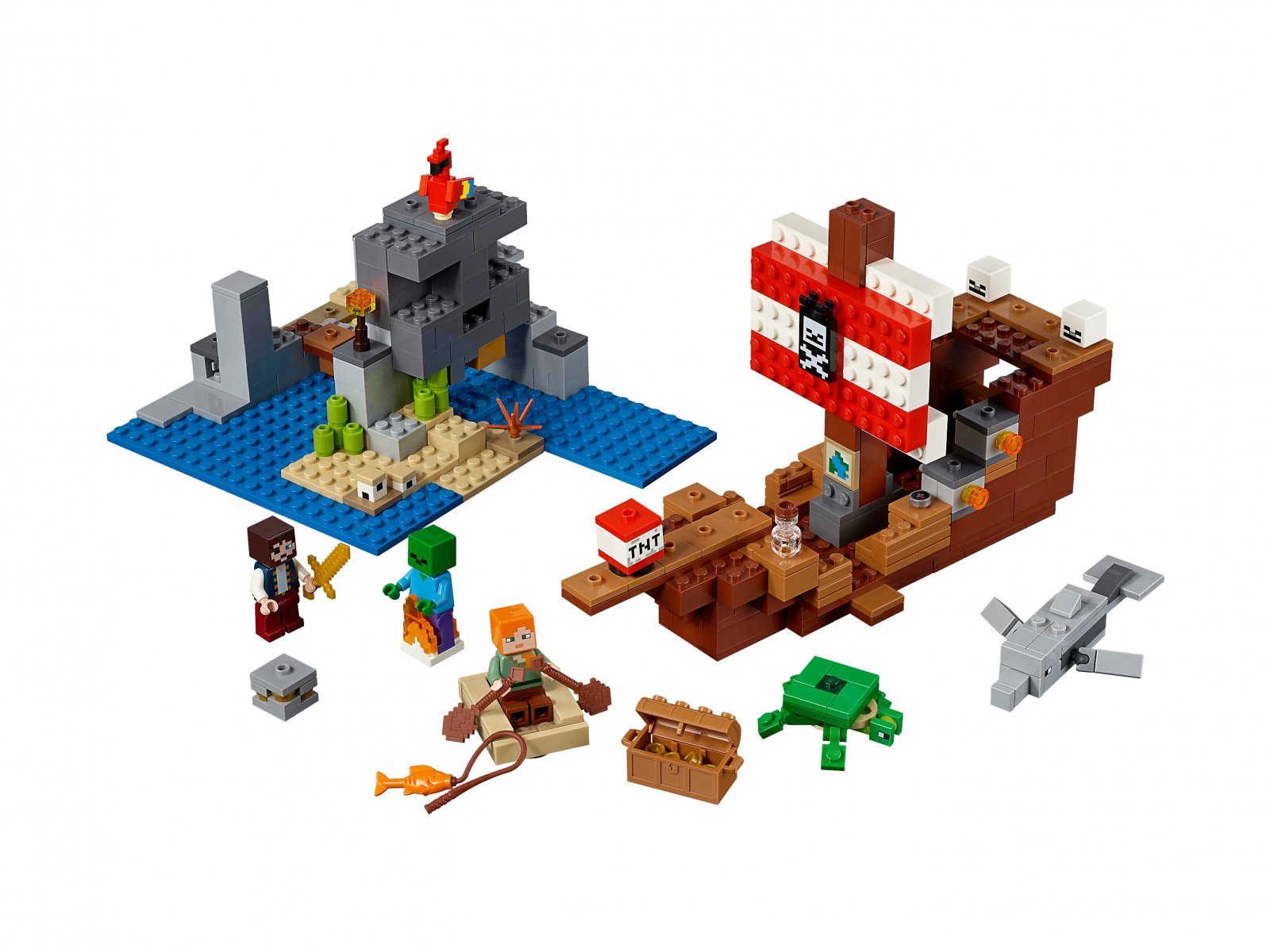 LEGO 21152 Przygoda na statku pirackim