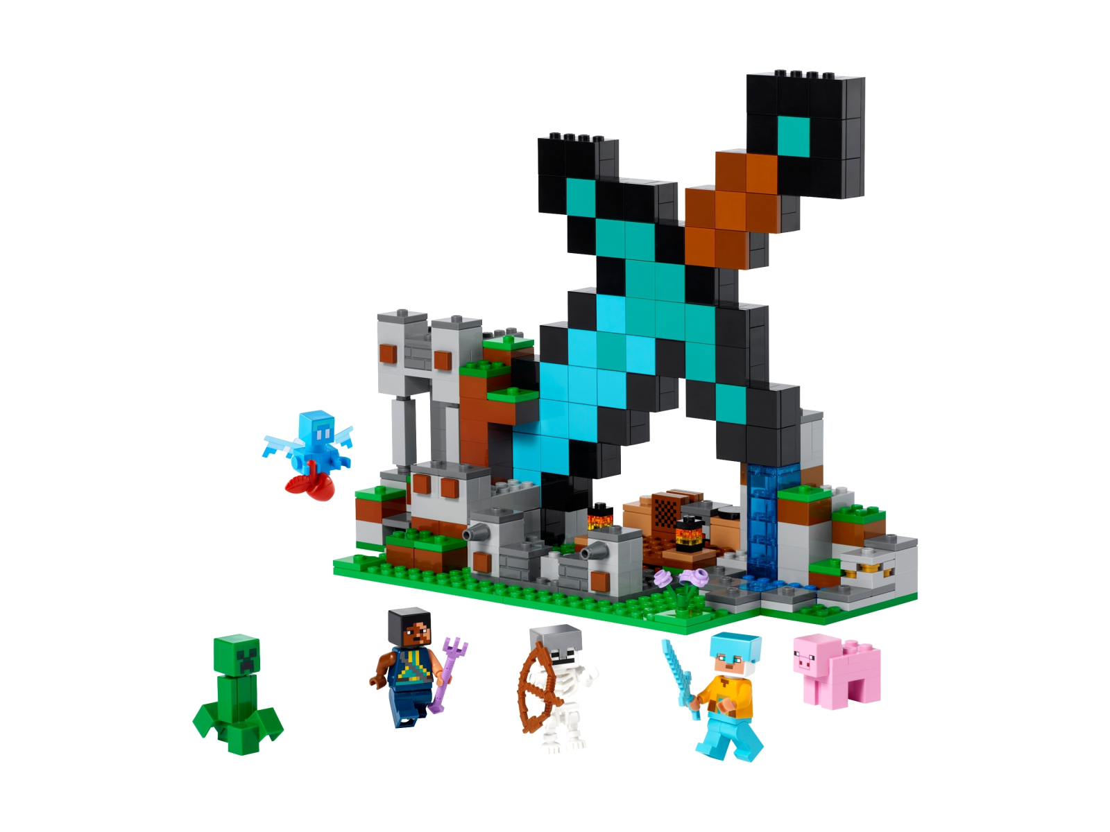 LEGO 21244 Bastion miecza