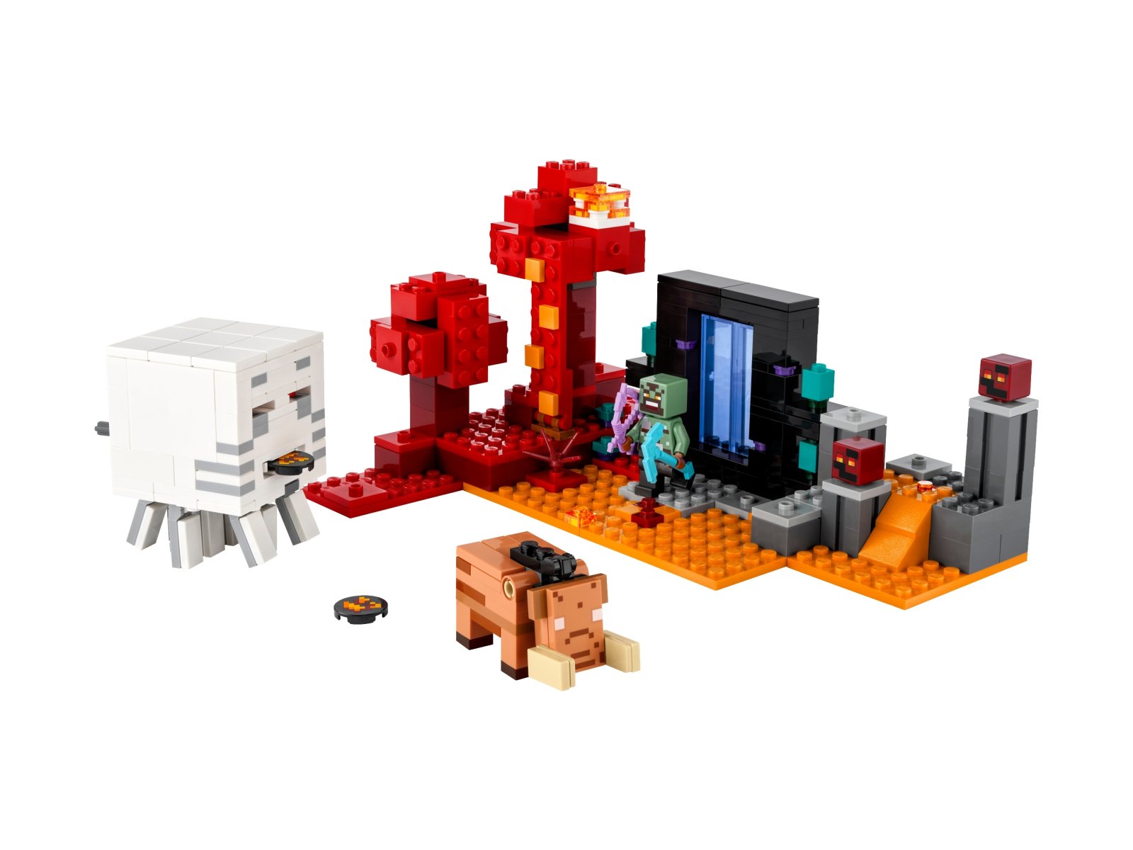 LEGO 21255 Minecraft Zasadzka w portalu do Netheru