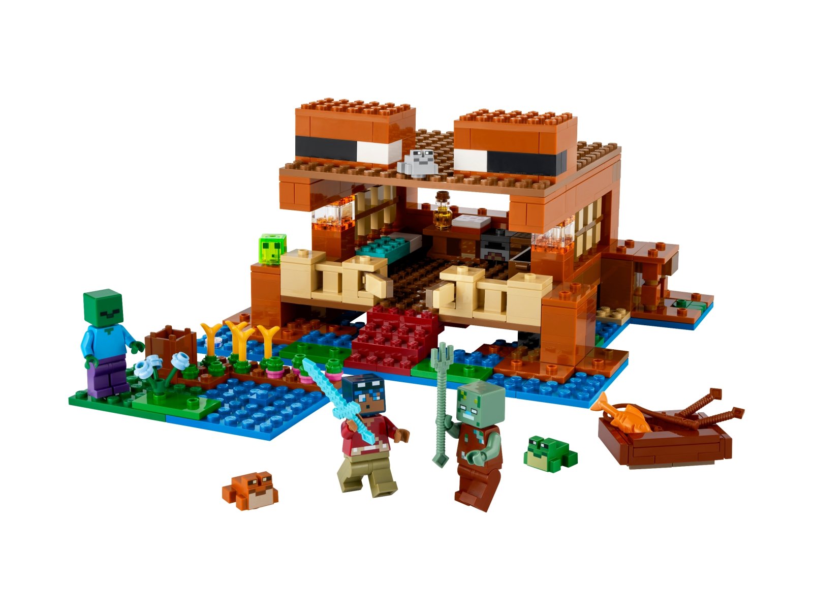 LEGO 21256 Minecraft Żabi domek