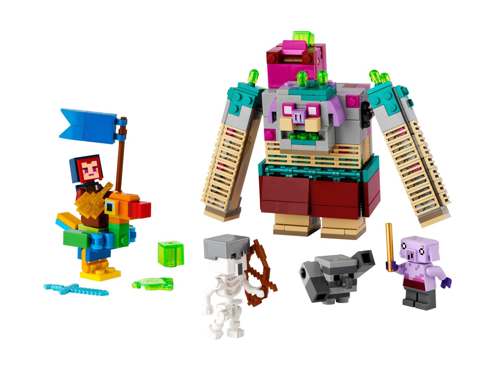 LEGO 21257 Minecraft Decydujące starcie z Dewastatorem