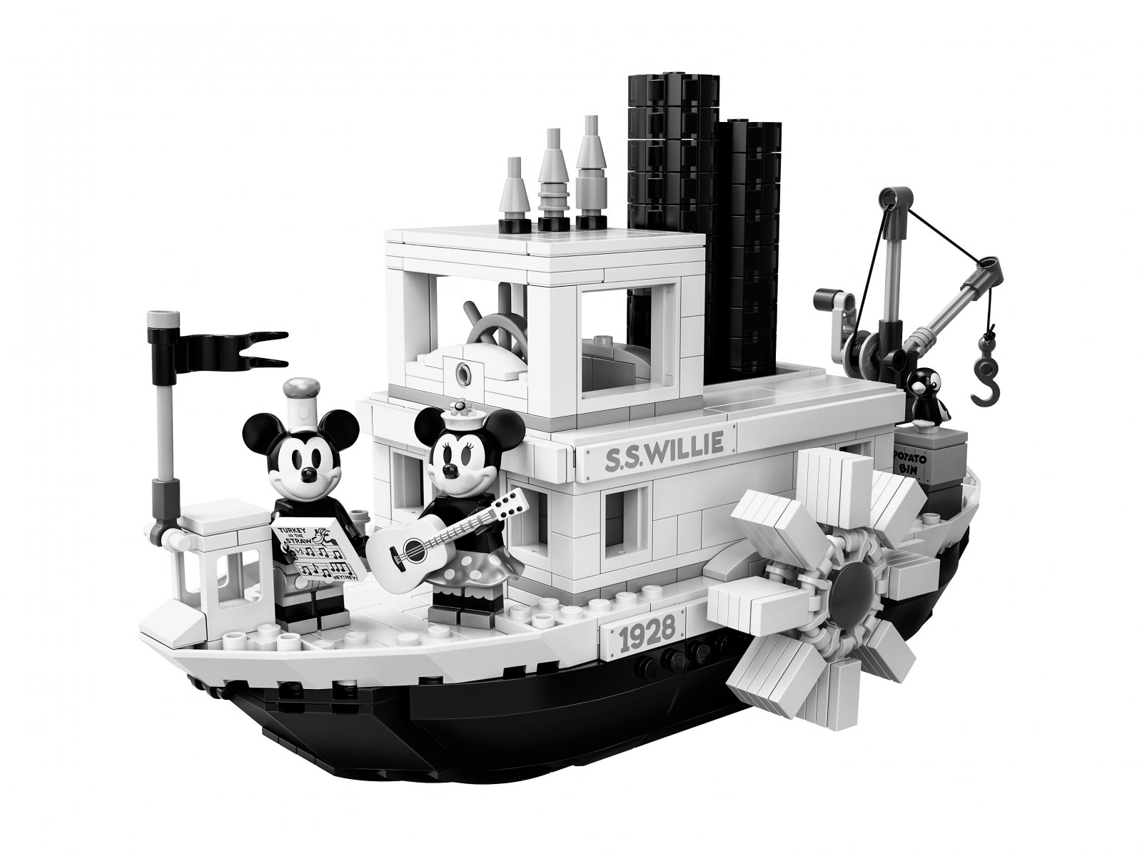LEGO 21317 Parowiec Willie