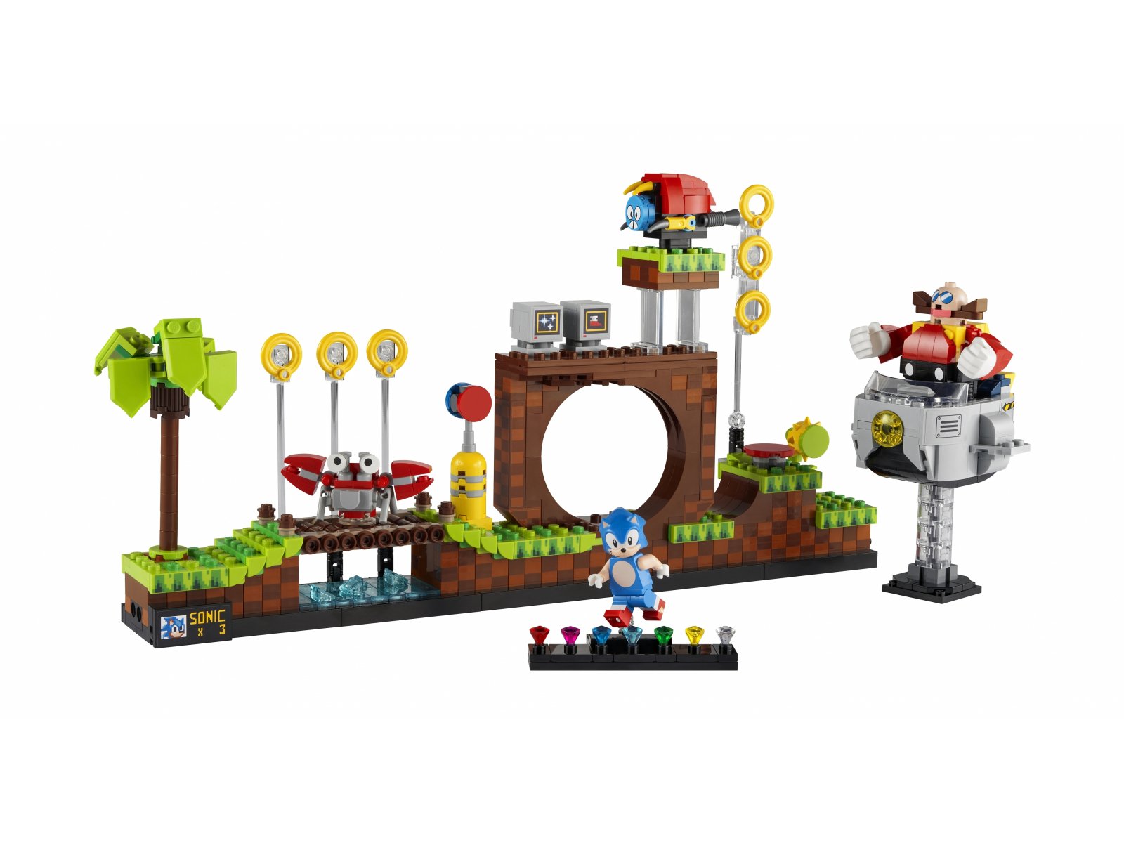 LEGO 21331 Sonic the Hedgehog - Green Hill Zone