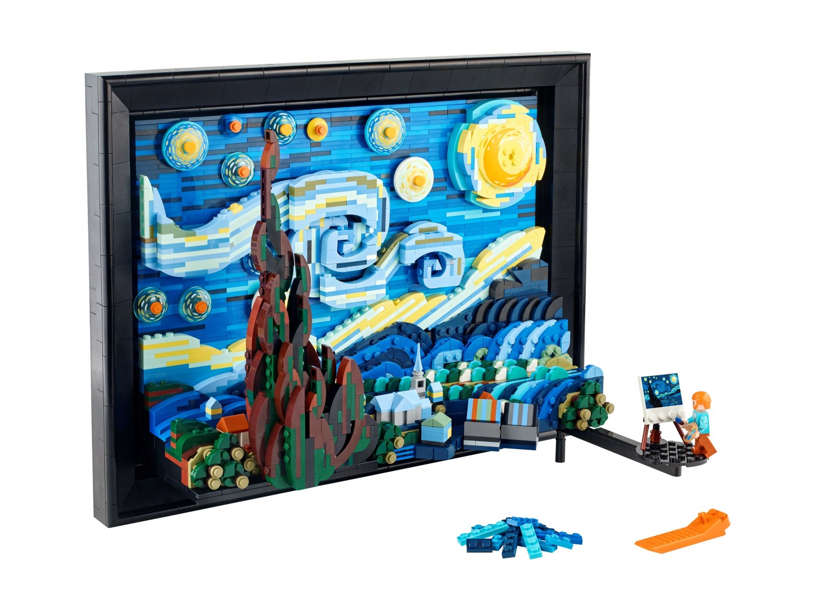 LEGO 21333 „Gwiaździsta noc” Vincenta van Gogha