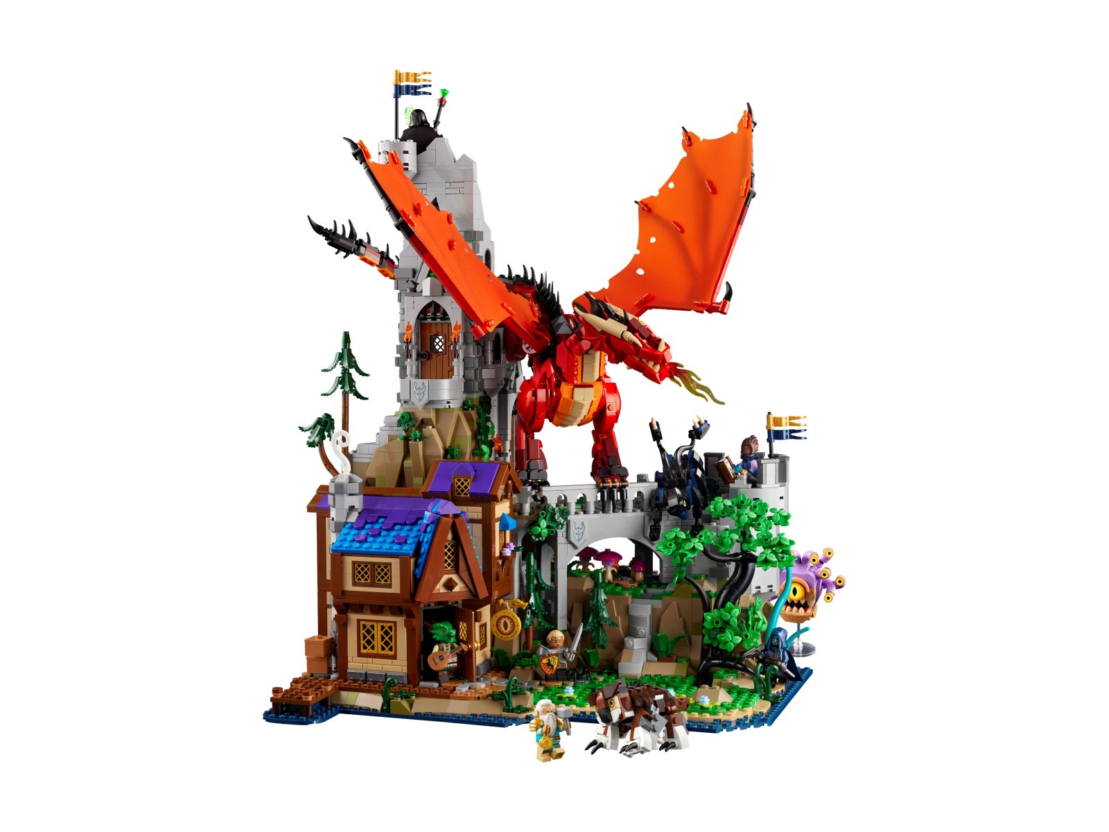 LEGO 21348 Ideas Dungeons & Dragons: Opowieść czerwonego smoka