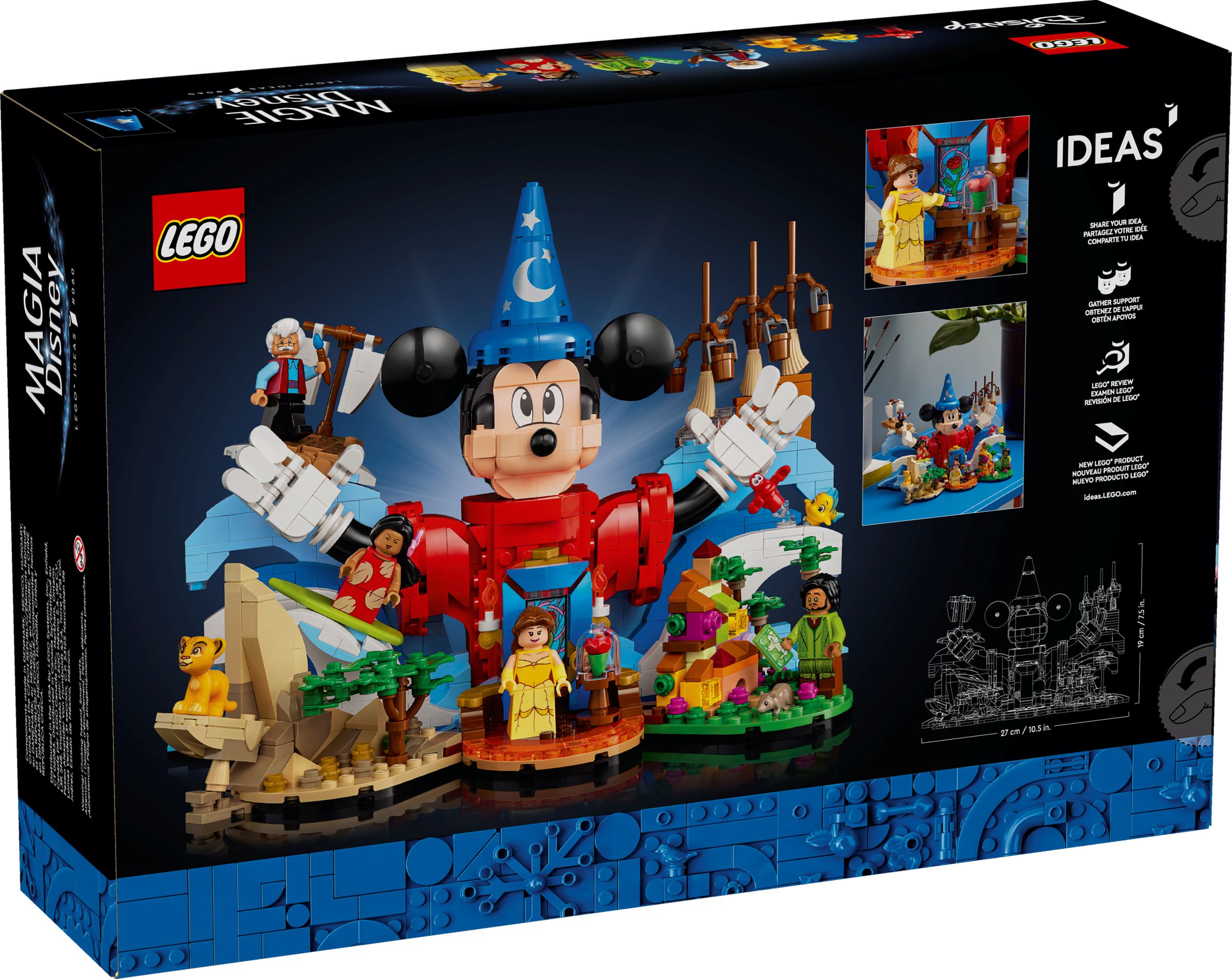 LEGO 21352 Magia Disneya
