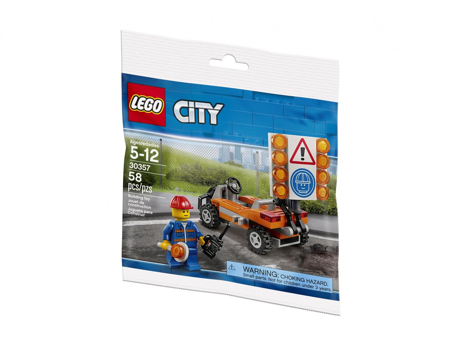 LEGO 30357 Robotnik drogowy