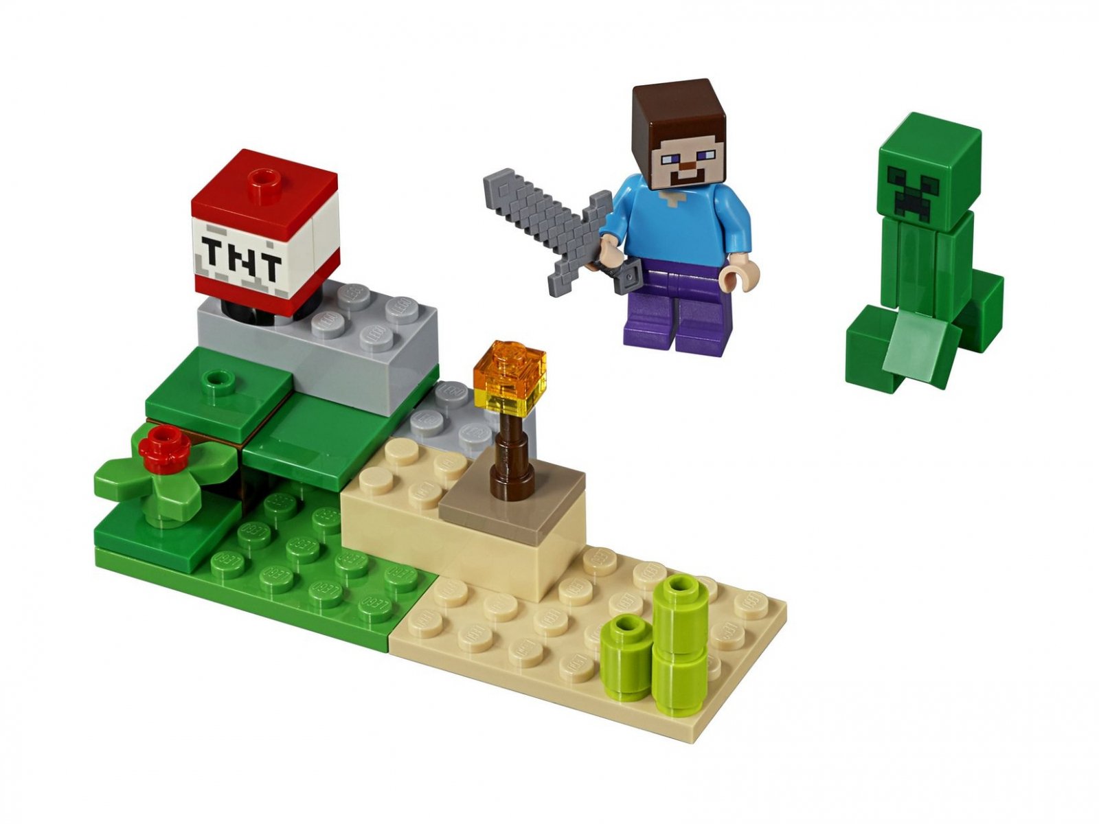 LEGO 30393 Steve i Creeper