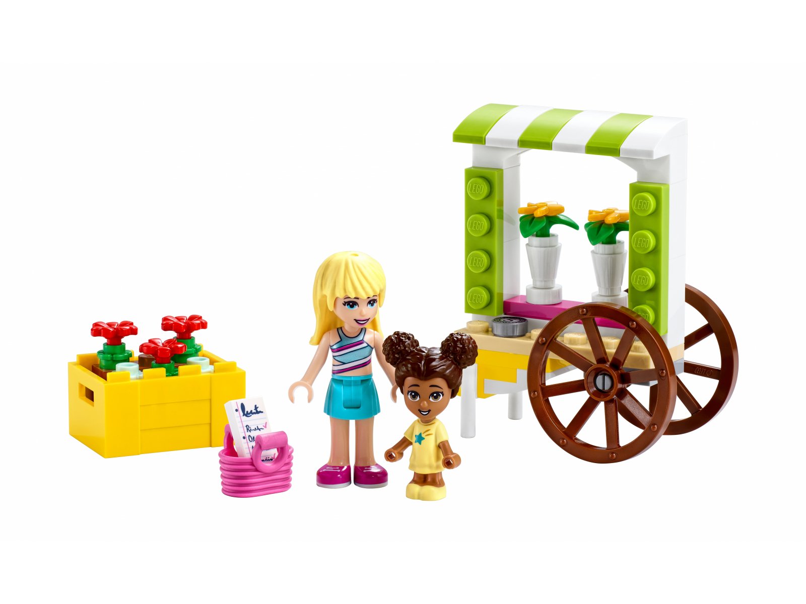 LEGO 30413 Wózek z kwiatami