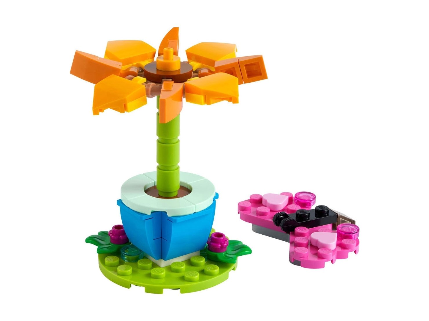 LEGO 30417 Ogrodowy kwiat i motyl