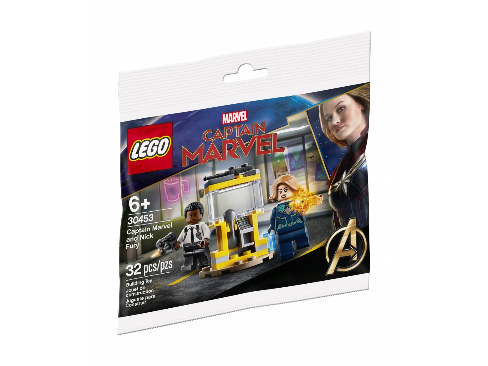 LEGO 30453 Kapitan Marvel i Nick Fury