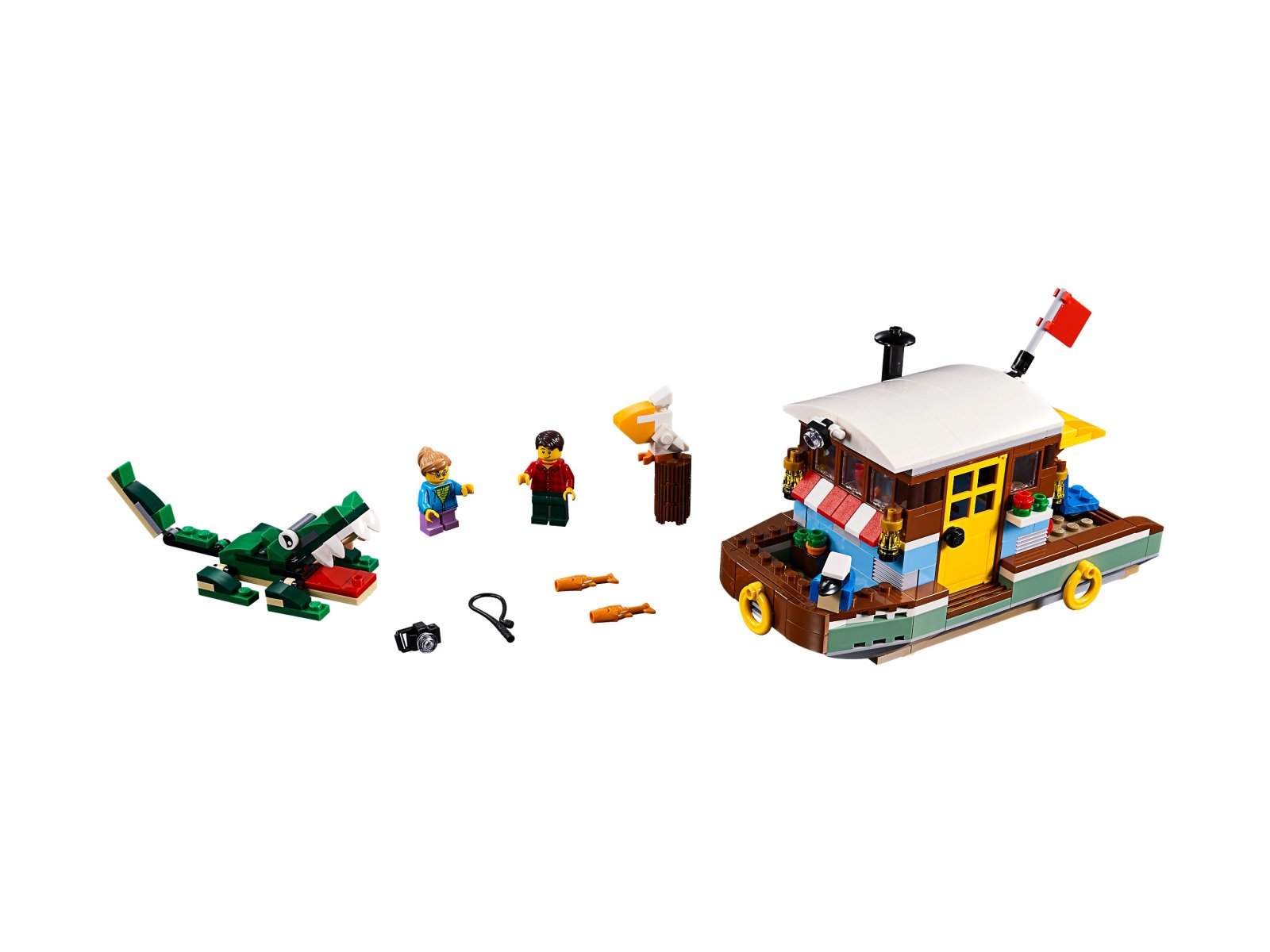 LEGO 31093 Łódź mieszkalna