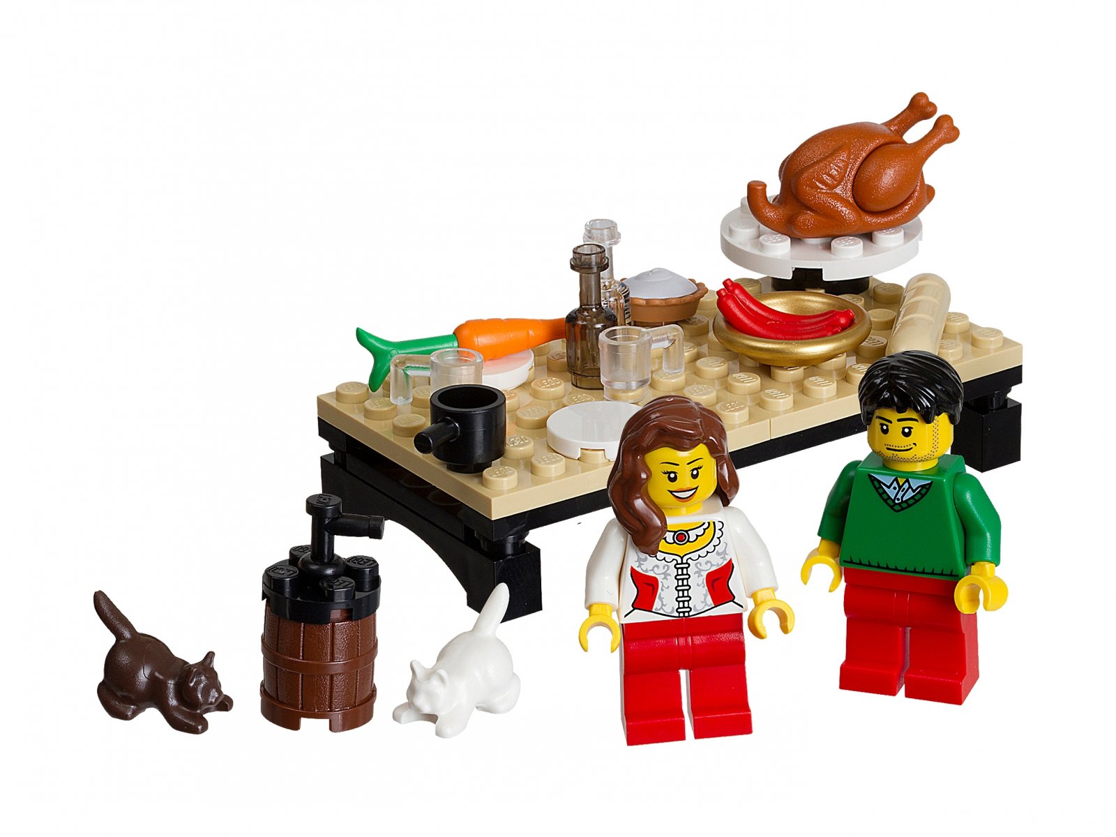 LEGO 40056 Święto Dziękczynienia: Spotkanie