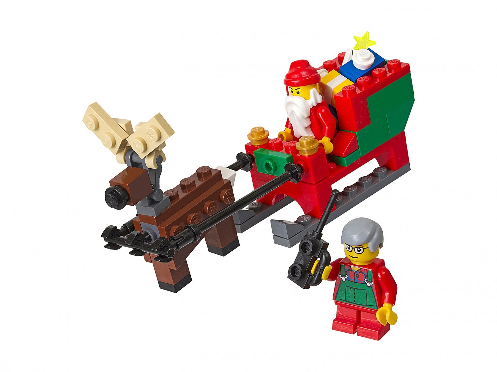 LEGO 40059 Boże Narodzenie: Święty Mikołaj i Pomocnicy