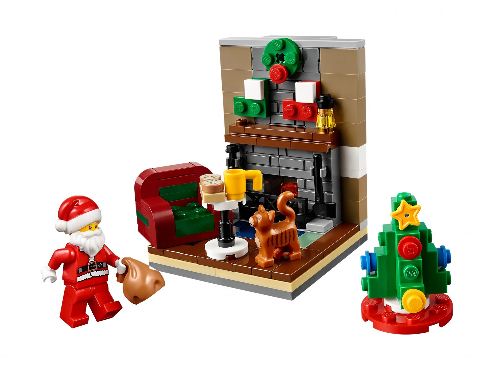 LEGO 40125 Wizyta Mikołaja