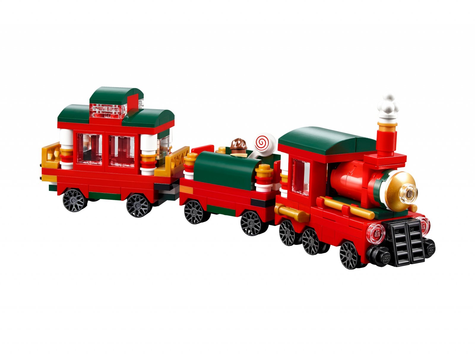 LEGO 40138 Świąteczny Pociąg