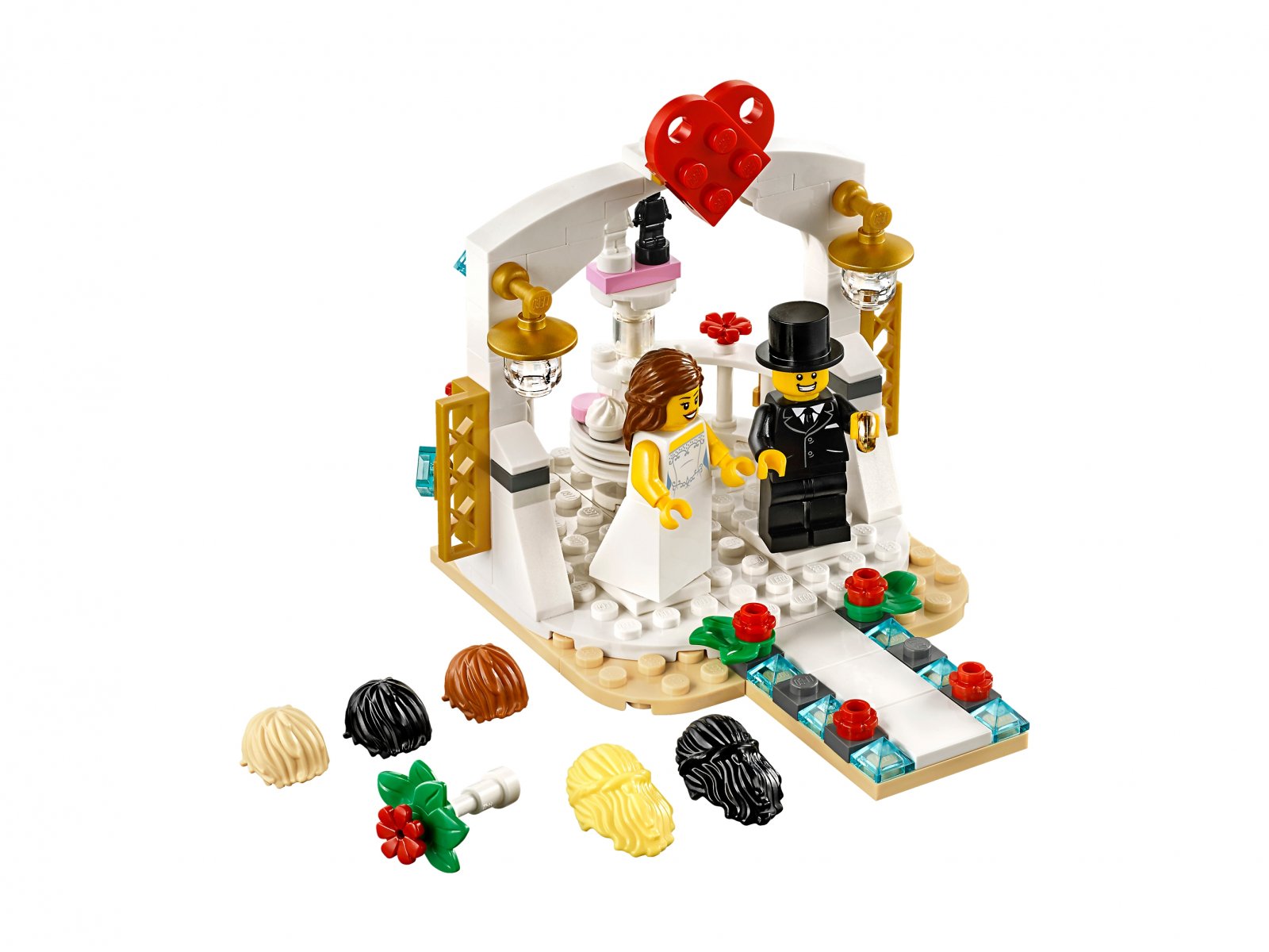 LEGO 40197 Upominkowy zestaw ślubny 2018