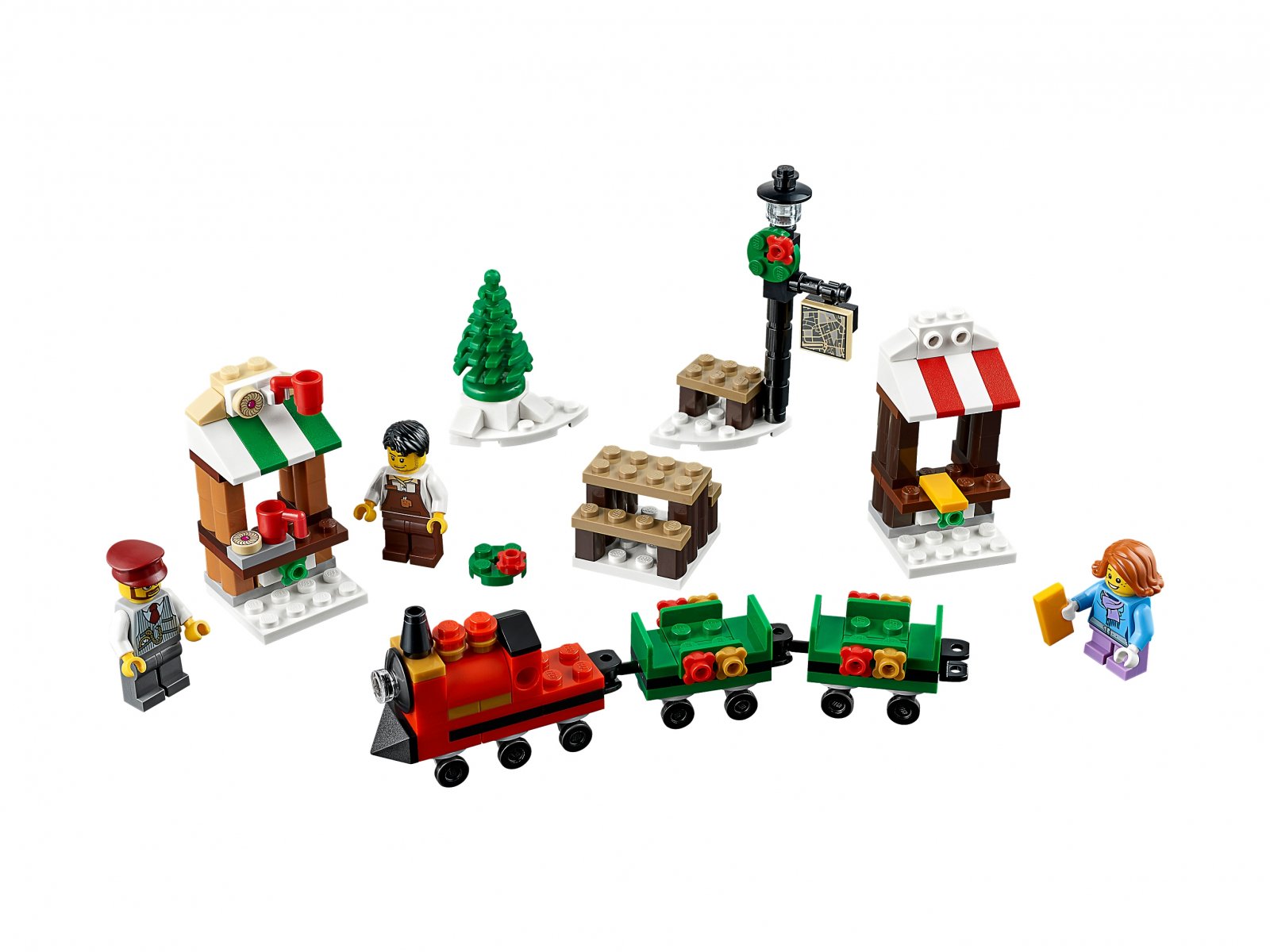 LEGO 40262 Świąteczny pociąg