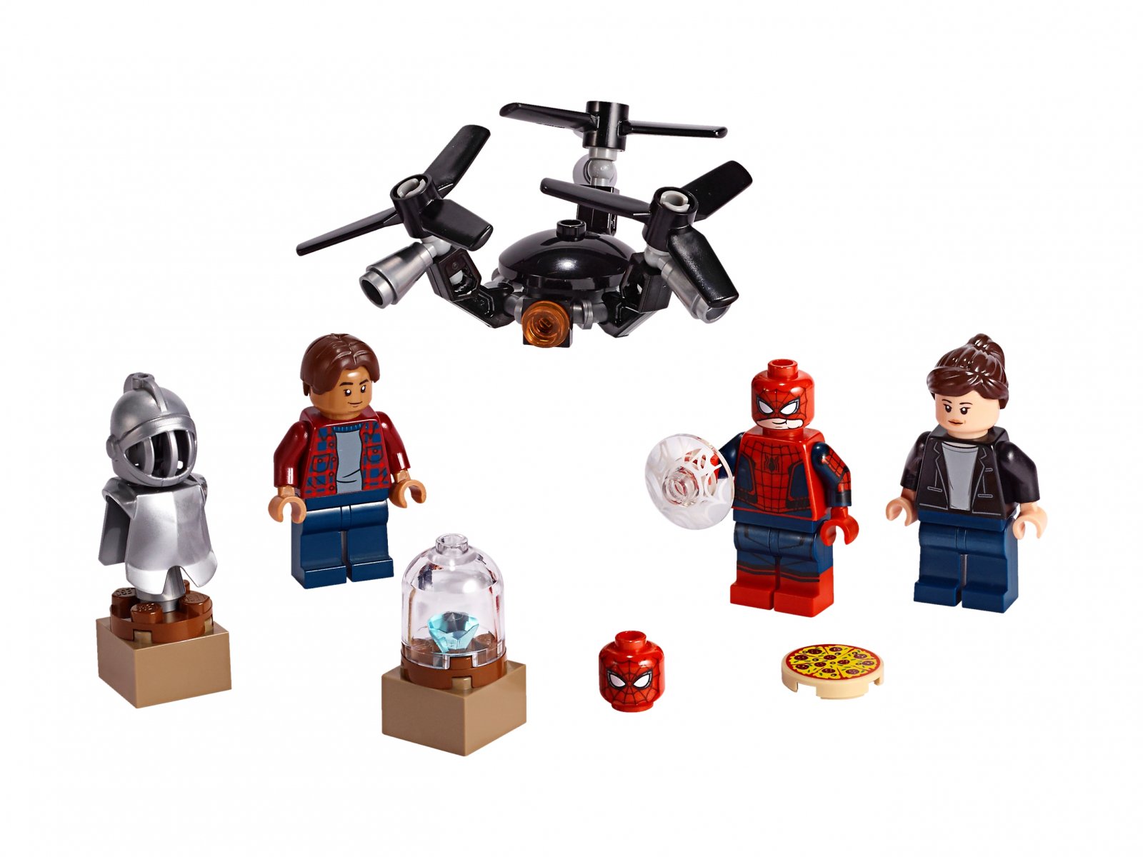 LEGO 40343 Spider-Man i włamanie do muzeum