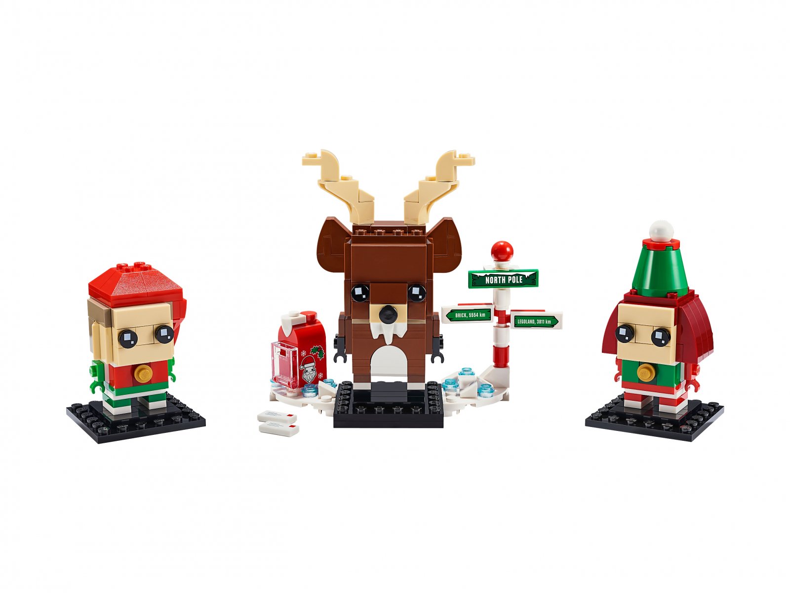 LEGO 40353 Renifer, elf i elfka